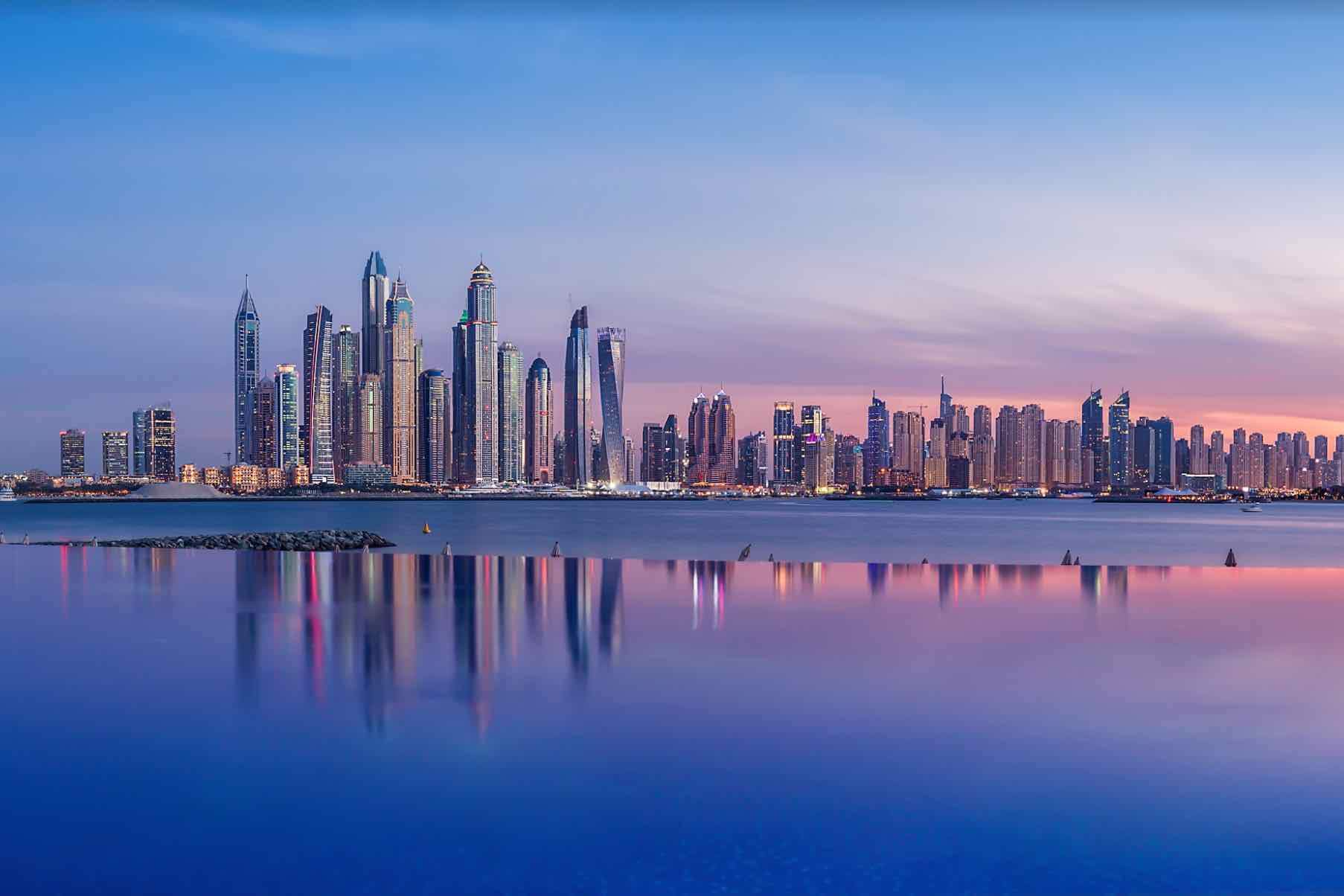 Dubai Skyline-Wall_Art-Pixalot