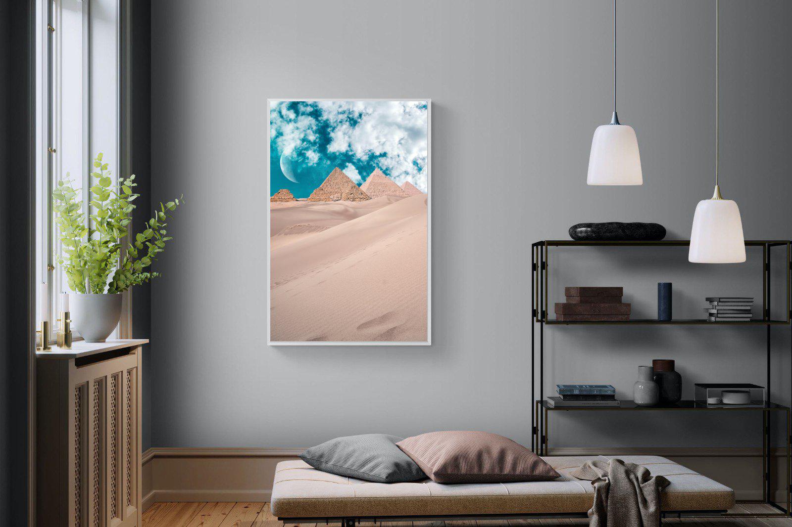 Egypt-Wall_Art-100 x 150cm-Mounted Canvas-White-Pixalot