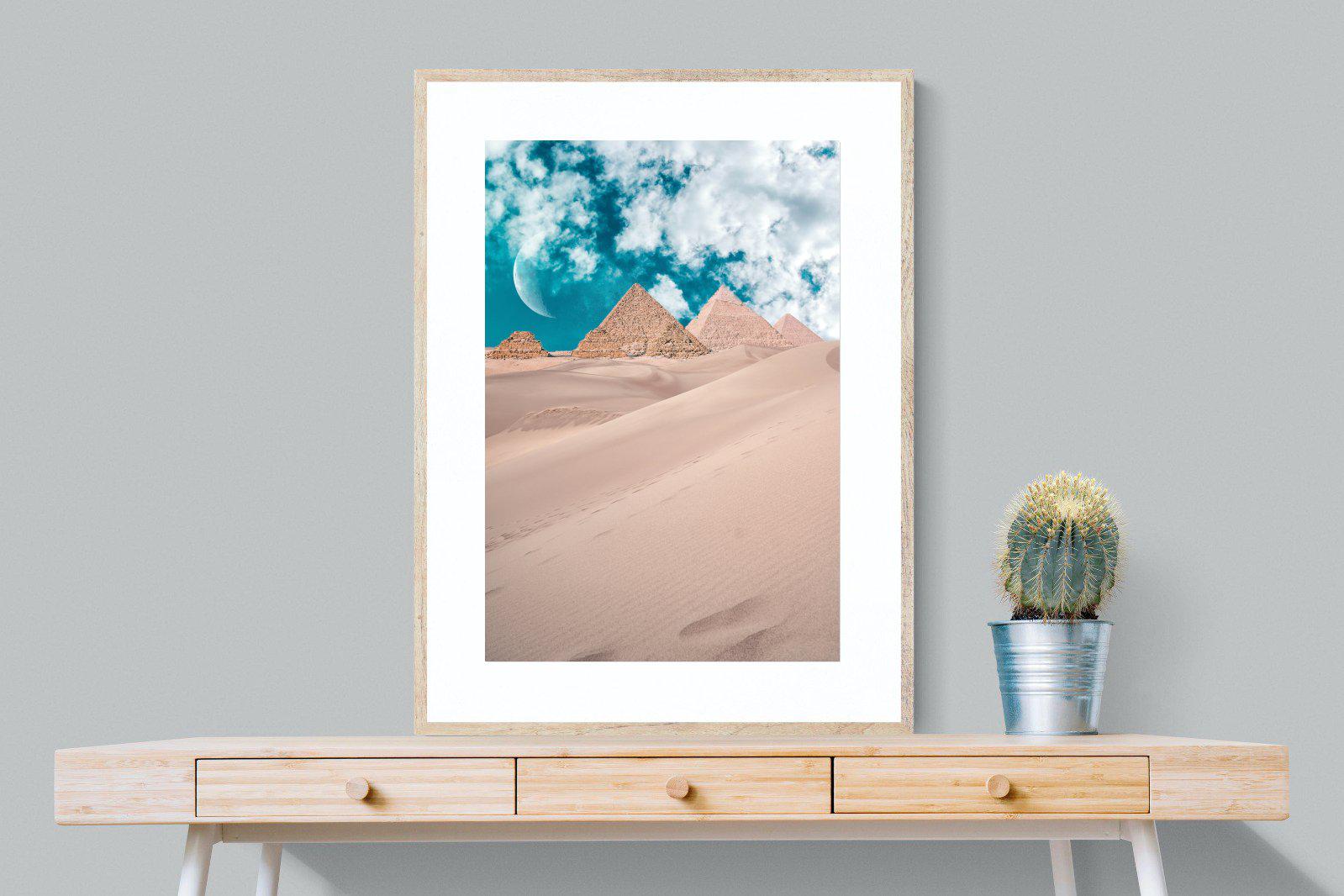 Egypt-Wall_Art-75 x 100cm-Framed Print-Wood-Pixalot