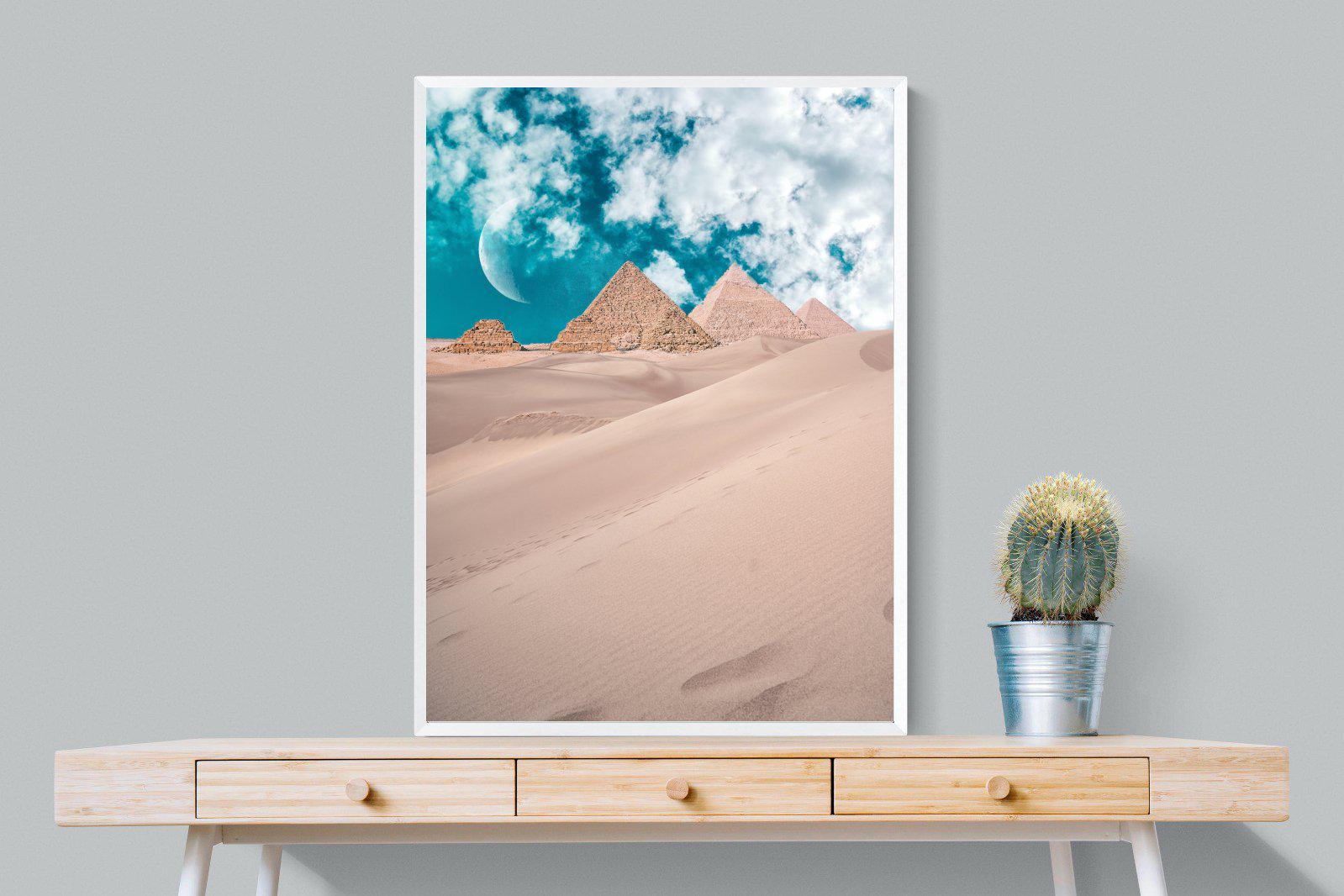 Egypt-Wall_Art-75 x 100cm-Mounted Canvas-White-Pixalot