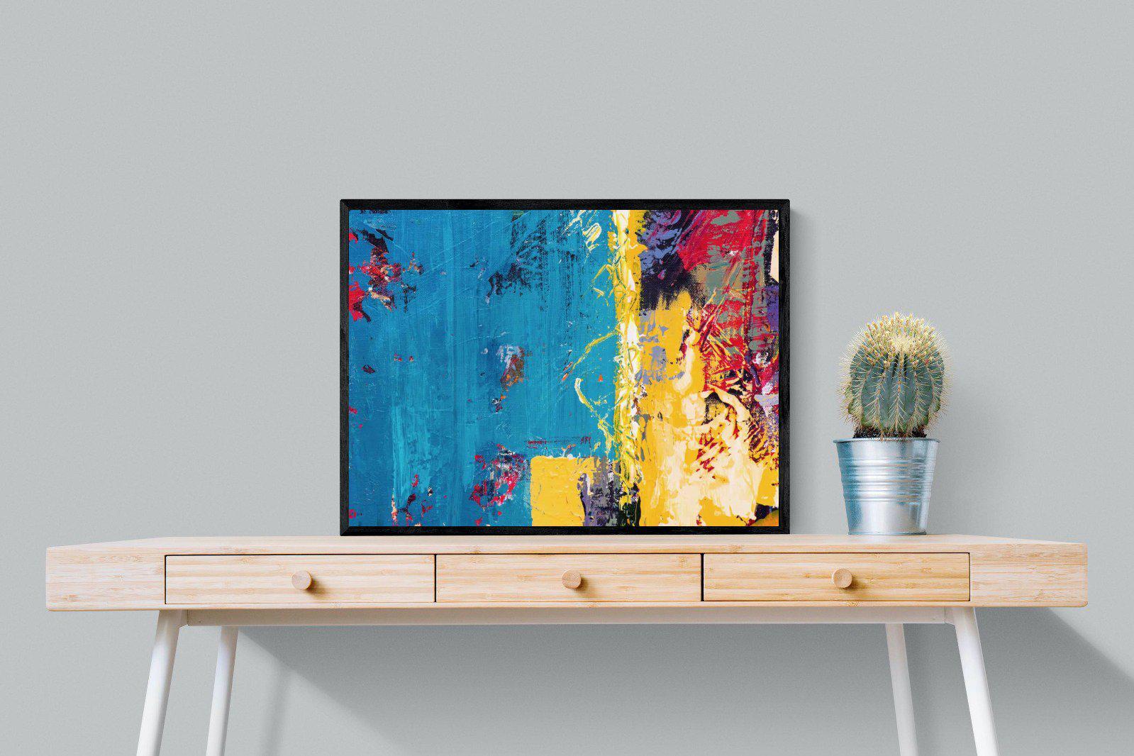 Emotions-Wall_Art-80 x 60cm-Mounted Canvas-Black-Pixalot