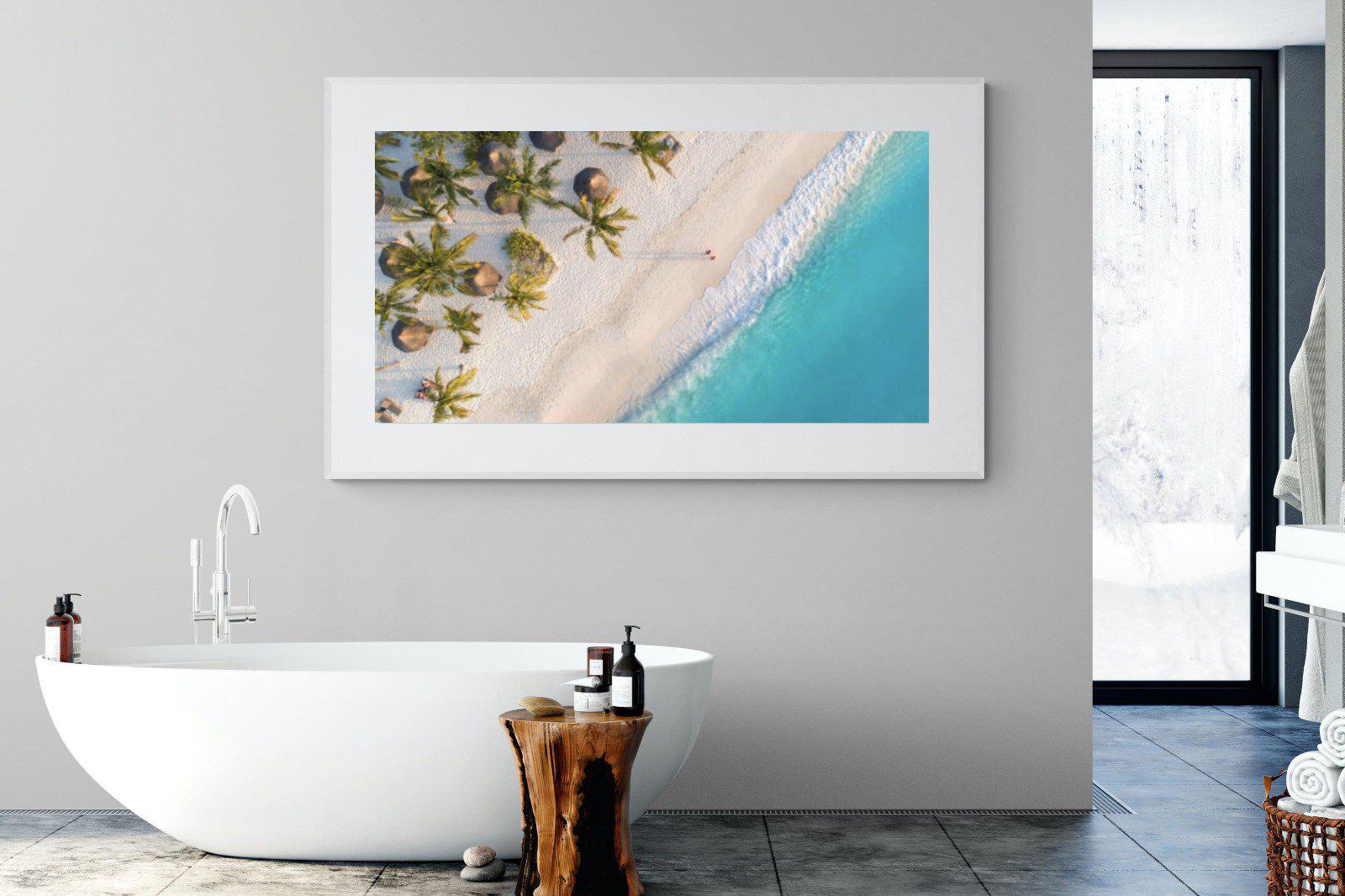 Escape-Wall_Art-180 x 110cm-Framed Print-White-Pixalot