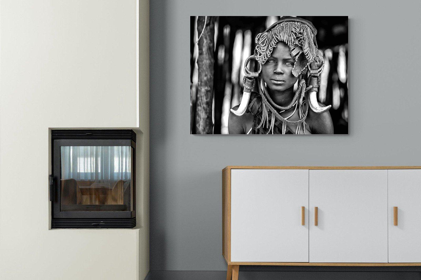 Ethiopian-Wall_Art-100 x 75cm-Mounted Canvas-No Frame-Pixalot