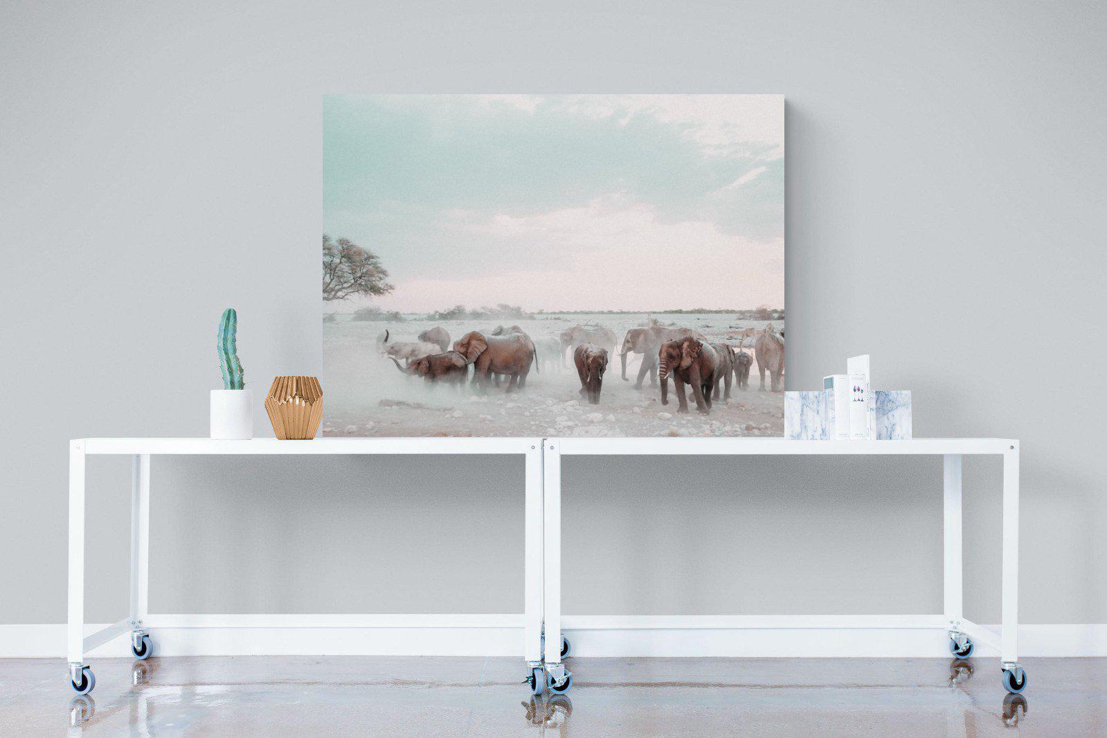 Etosha-Wall_Art-120 x 90cm-Mounted Canvas-No Frame-Pixalot