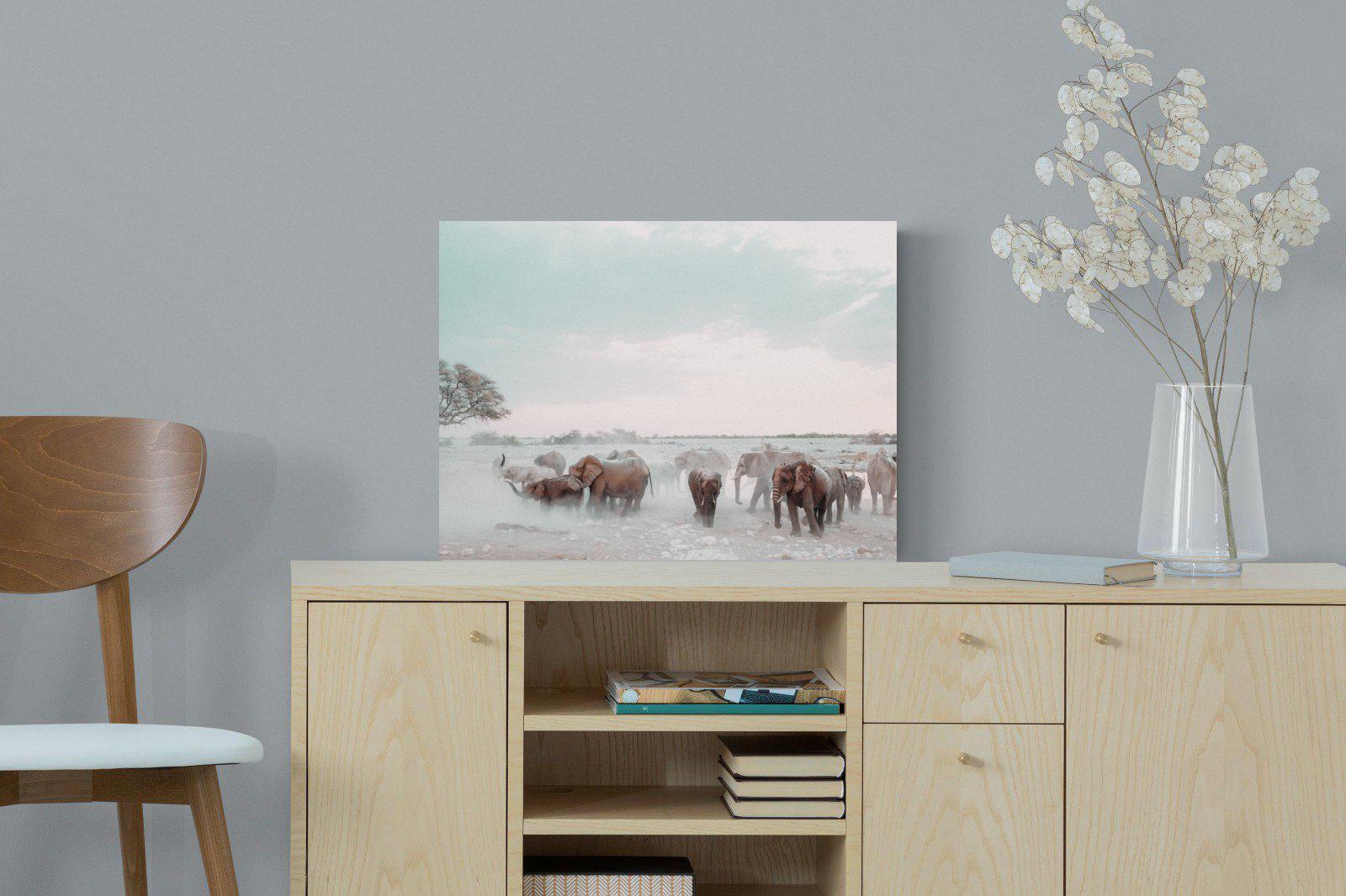 Etosha-Wall_Art-60 x 45cm-Mounted Canvas-No Frame-Pixalot