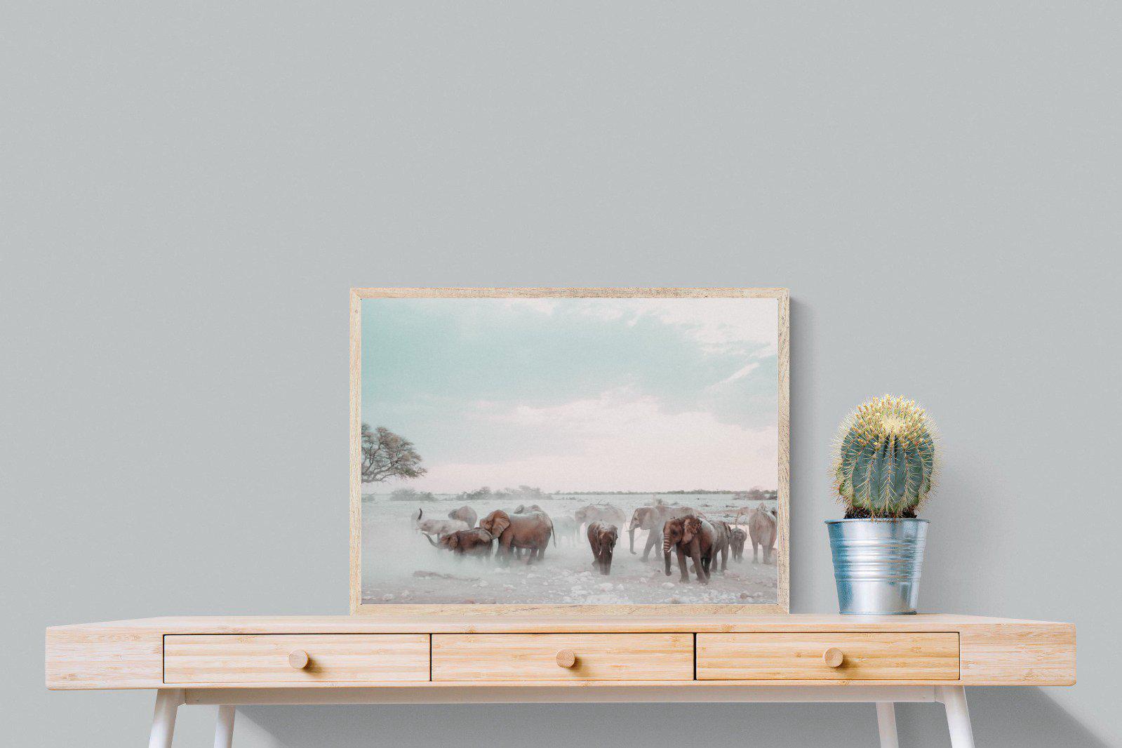 Etosha-Wall_Art-80 x 60cm-Mounted Canvas-Wood-Pixalot