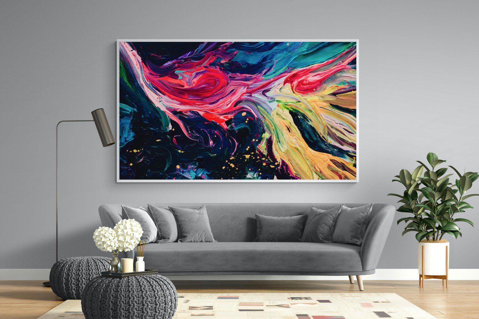 Fireworks-Wall_Art-220 x 130cm-Mounted Canvas-White-Pixalot