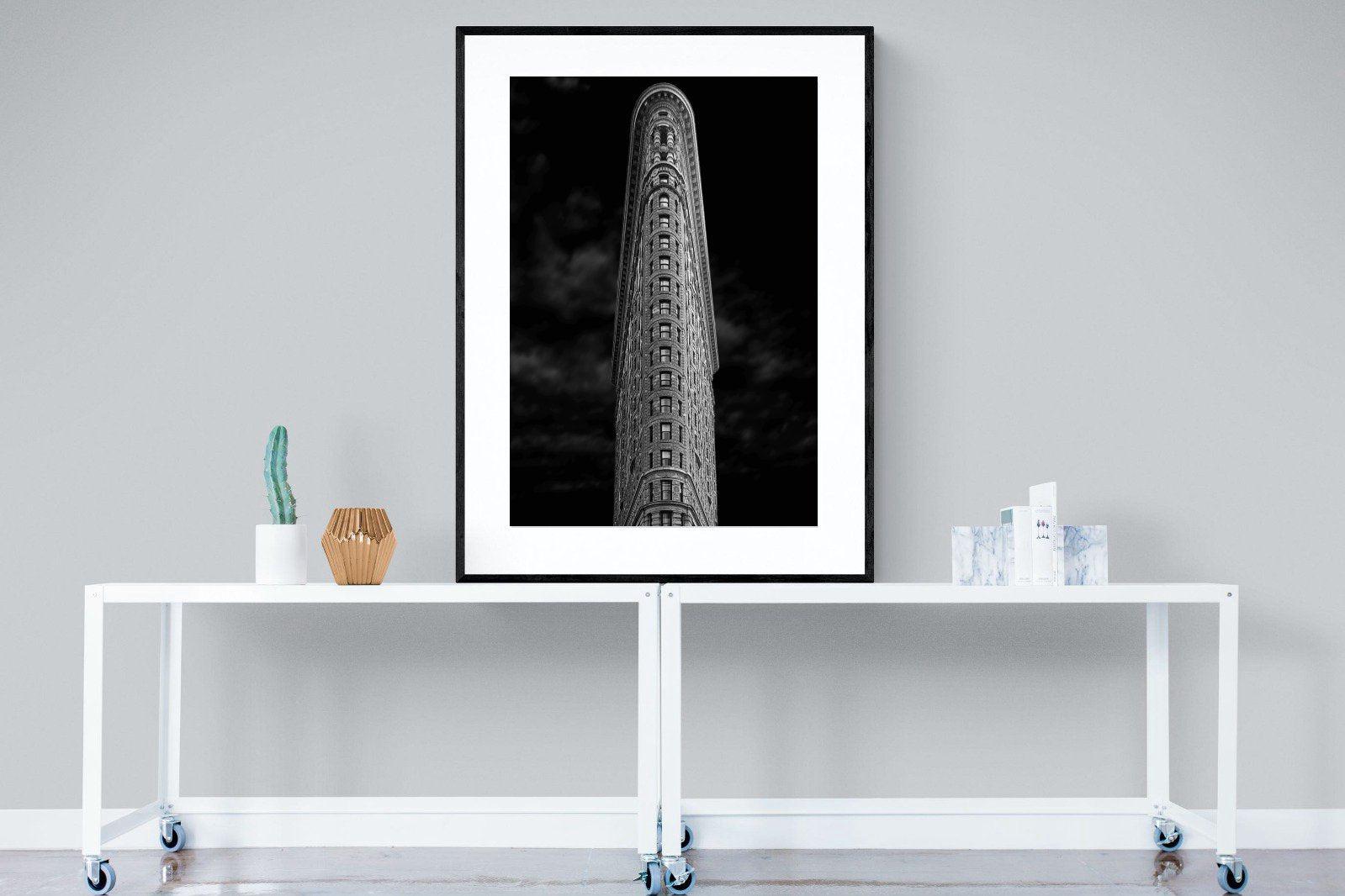 Flatiron-Wall_Art-90 x 120cm-Framed Print-Black-Pixalot