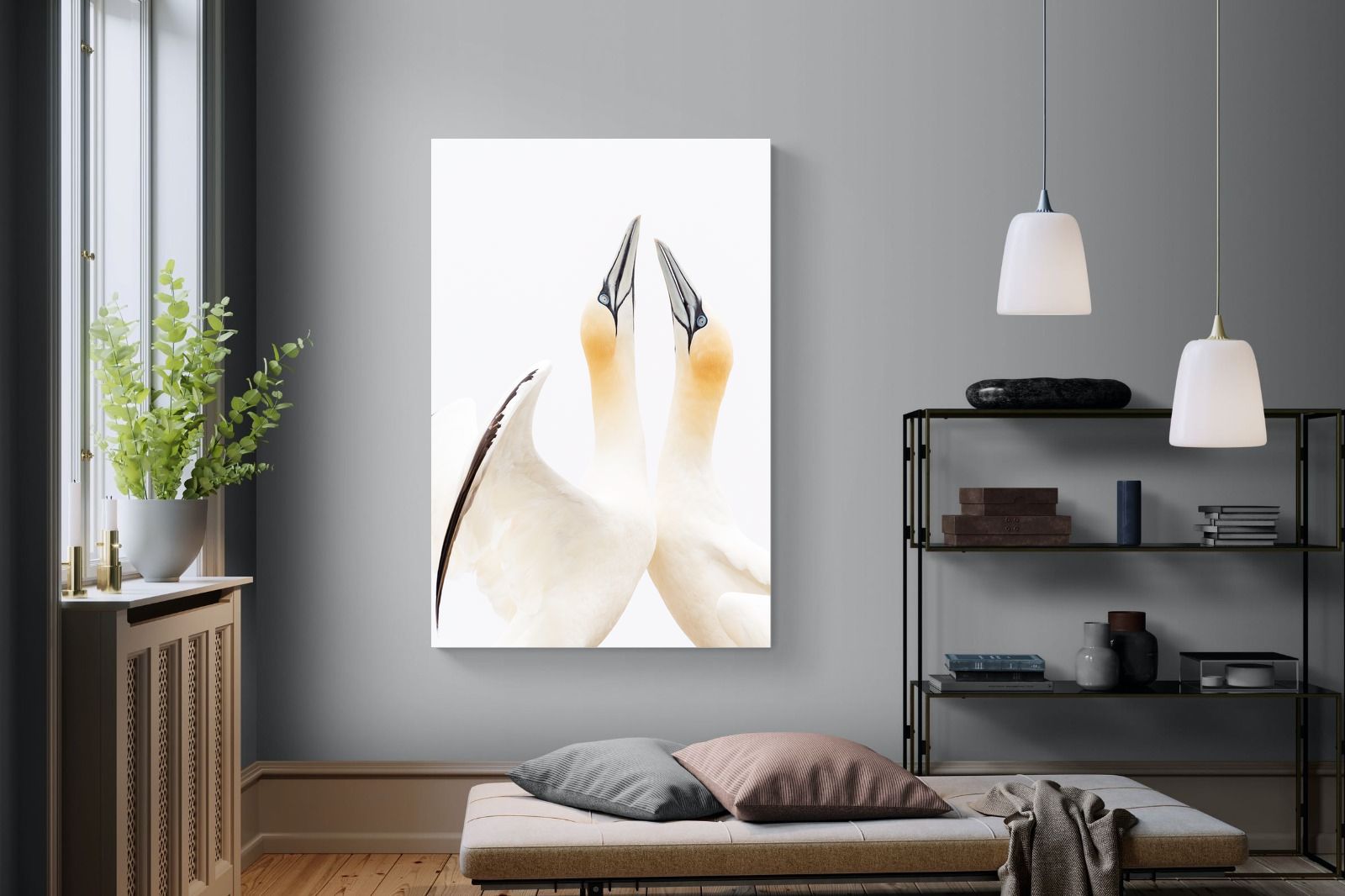 Flirt-Wall_Art-120 x 180cm-Mounted Canvas-No Frame-Pixalot