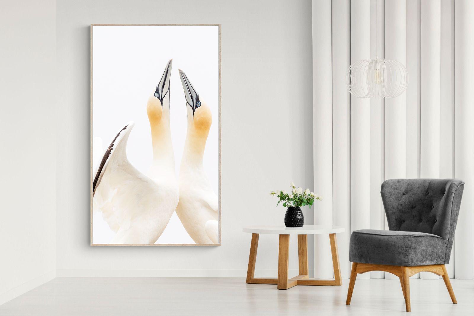 Flirt-Wall_Art-130 x 220cm-Mounted Canvas-Wood-Pixalot