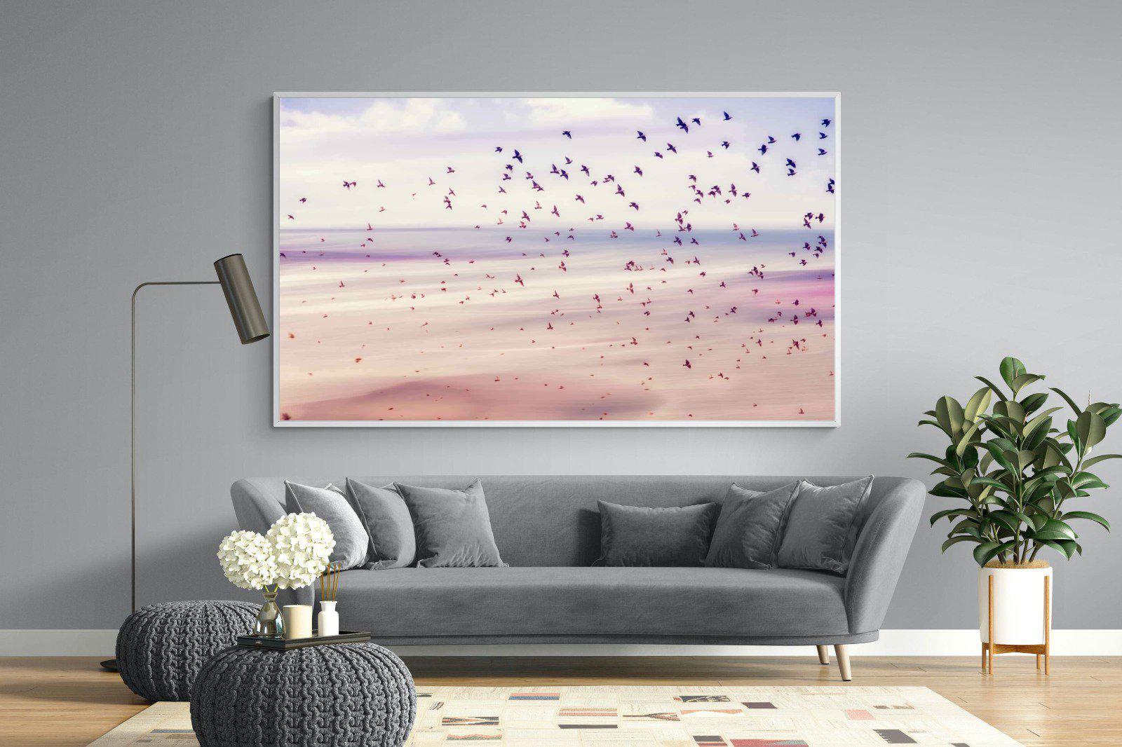 Flock-Wall_Art-220 x 130cm-Mounted Canvas-White-Pixalot