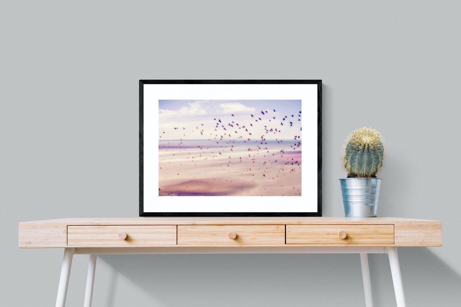 Flock-Wall_Art-80 x 60cm-Framed Print-Black-Pixalot