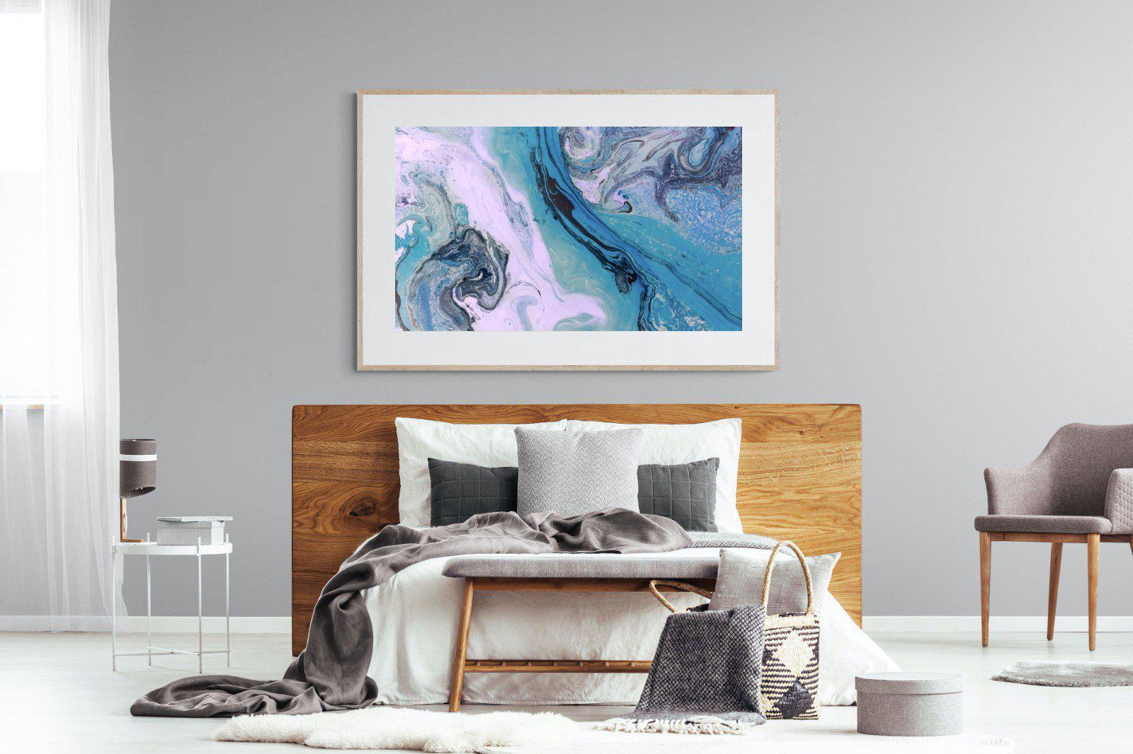 Fluid-Wall_Art-150 x 100cm-Framed Print-Wood-Pixalot