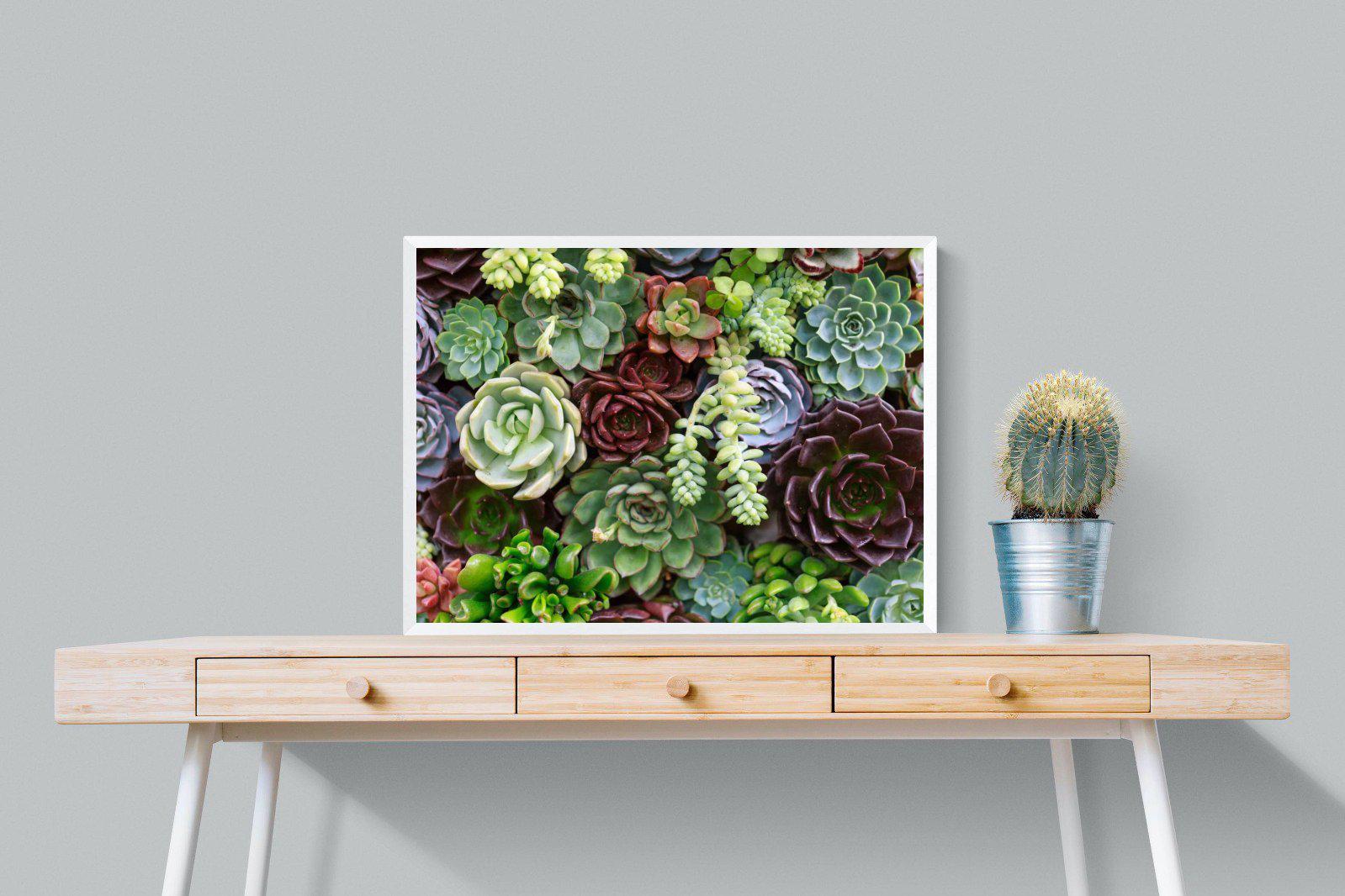 Foliage-Wall_Art-80 x 60cm-Mounted Canvas-White-Pixalot