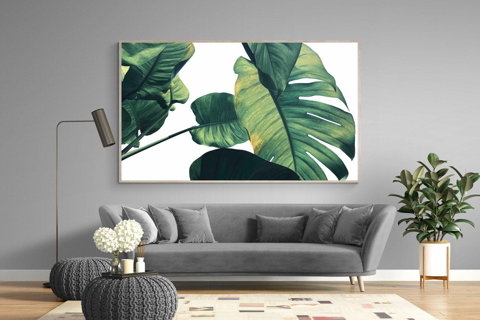 Frond & Light-Wall_Art-220 x 130cm-Mounted Canvas-Wood-Pixalot