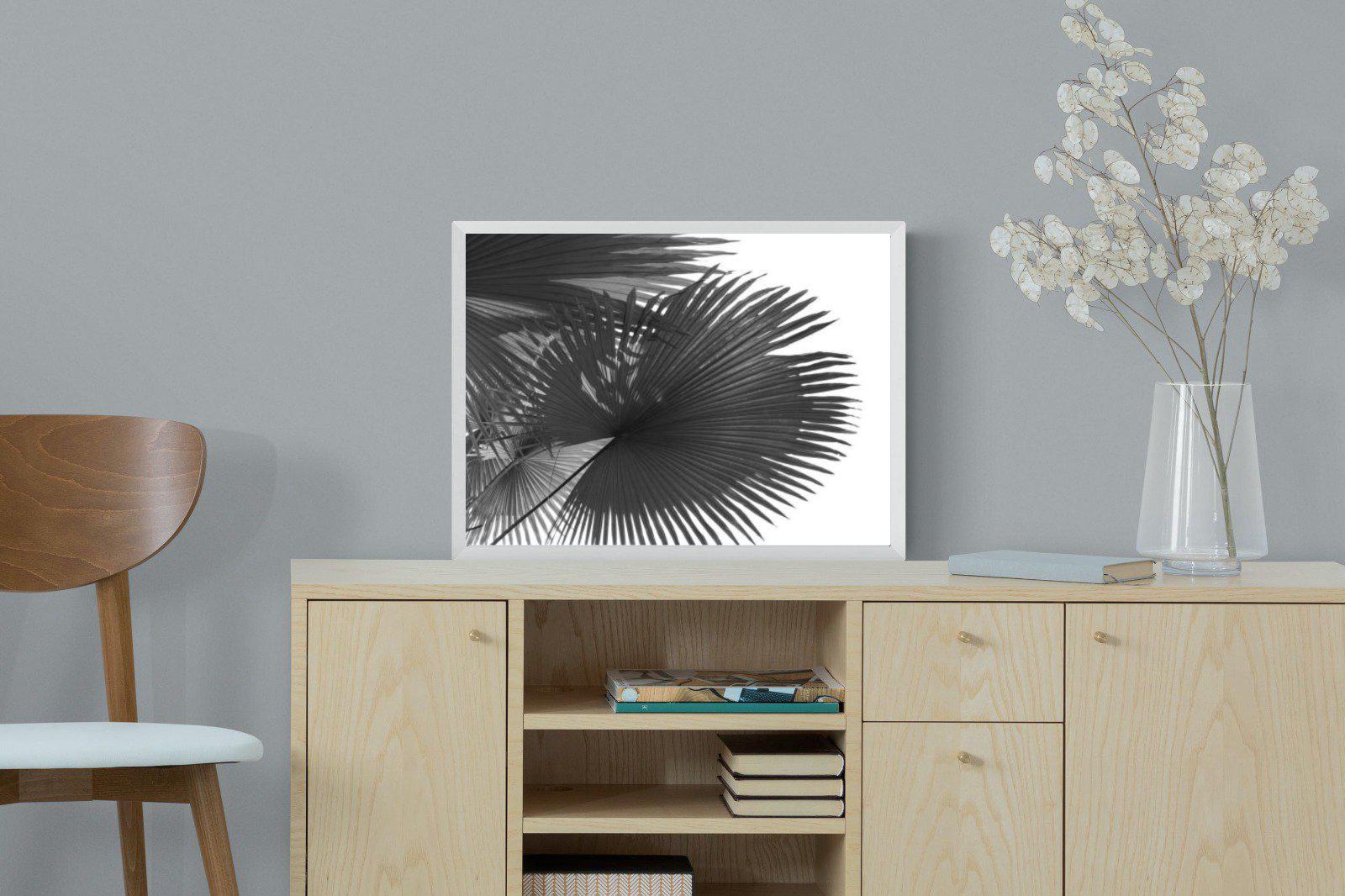 Frond-Wall_Art-60 x 45cm-Mounted Canvas-White-Pixalot