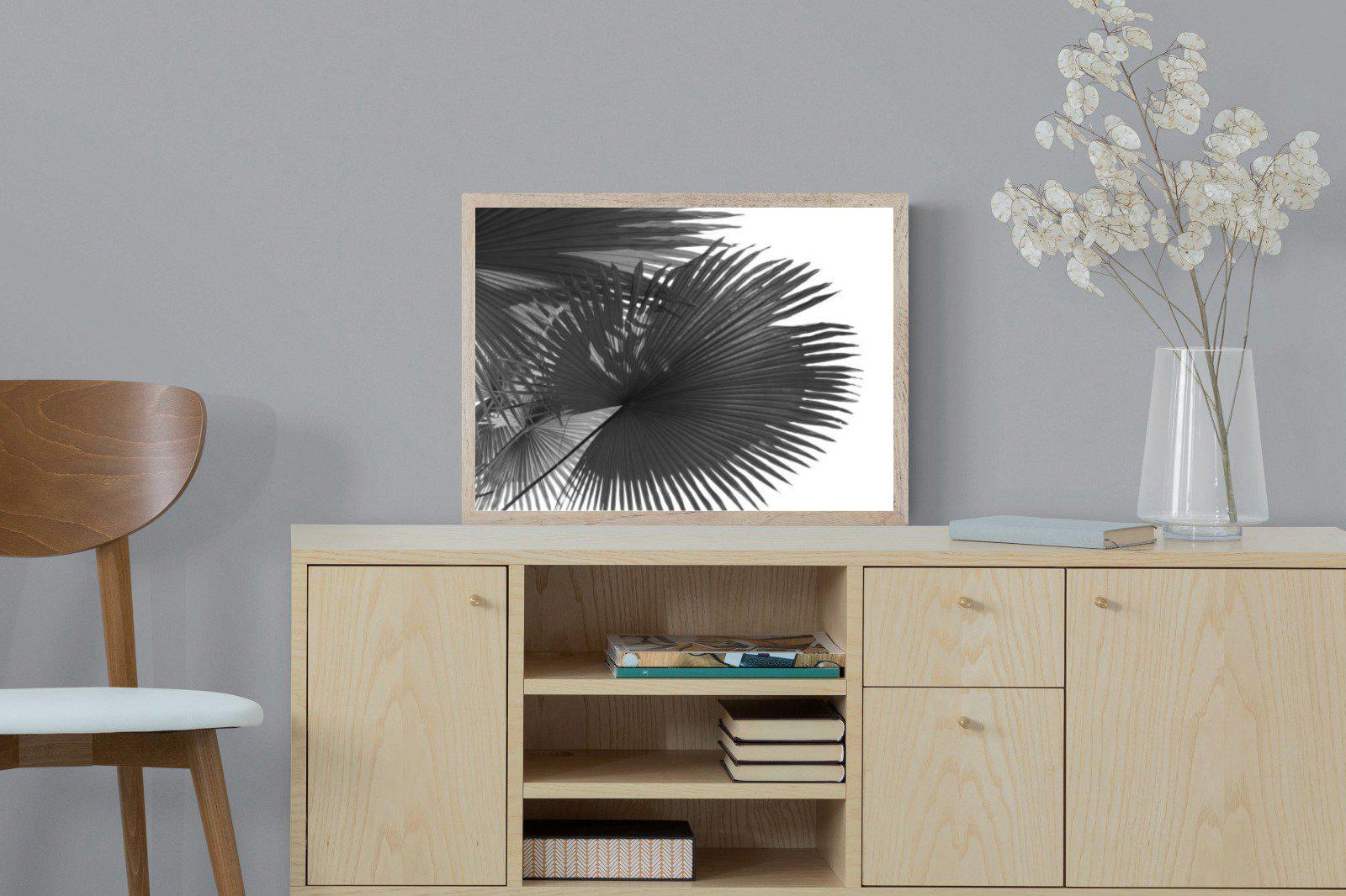 Frond-Wall_Art-60 x 45cm-Mounted Canvas-Wood-Pixalot