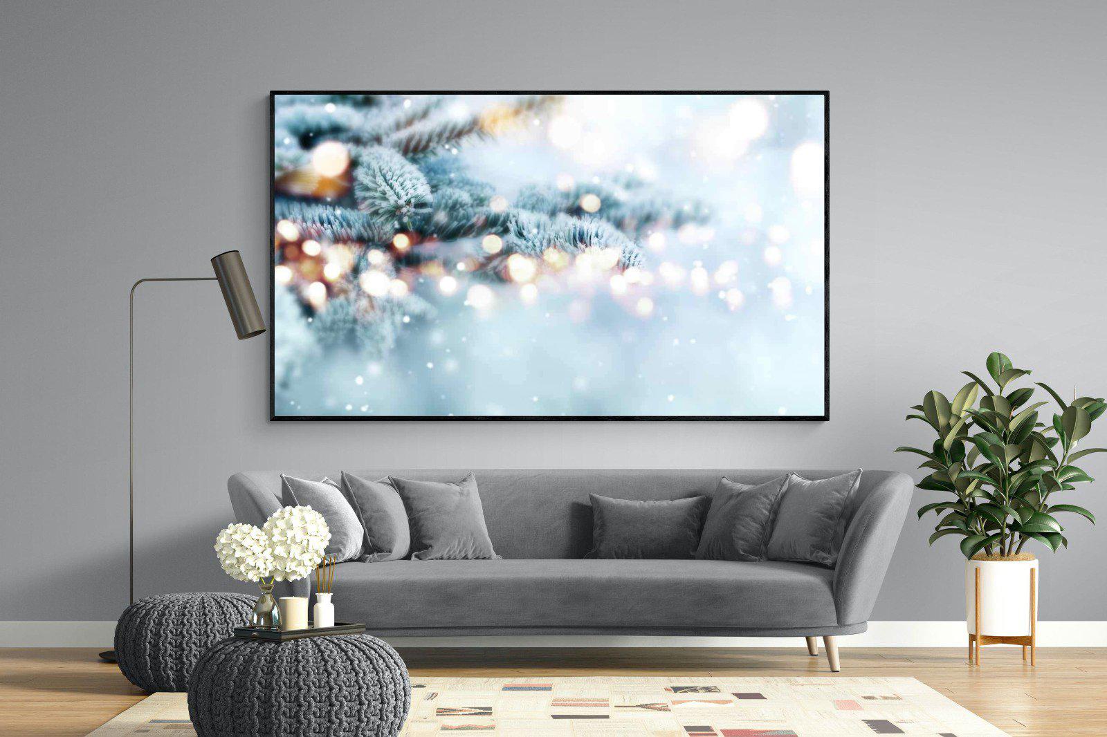 Frost-Wall_Art-220 x 130cm-Mounted Canvas-Black-Pixalot