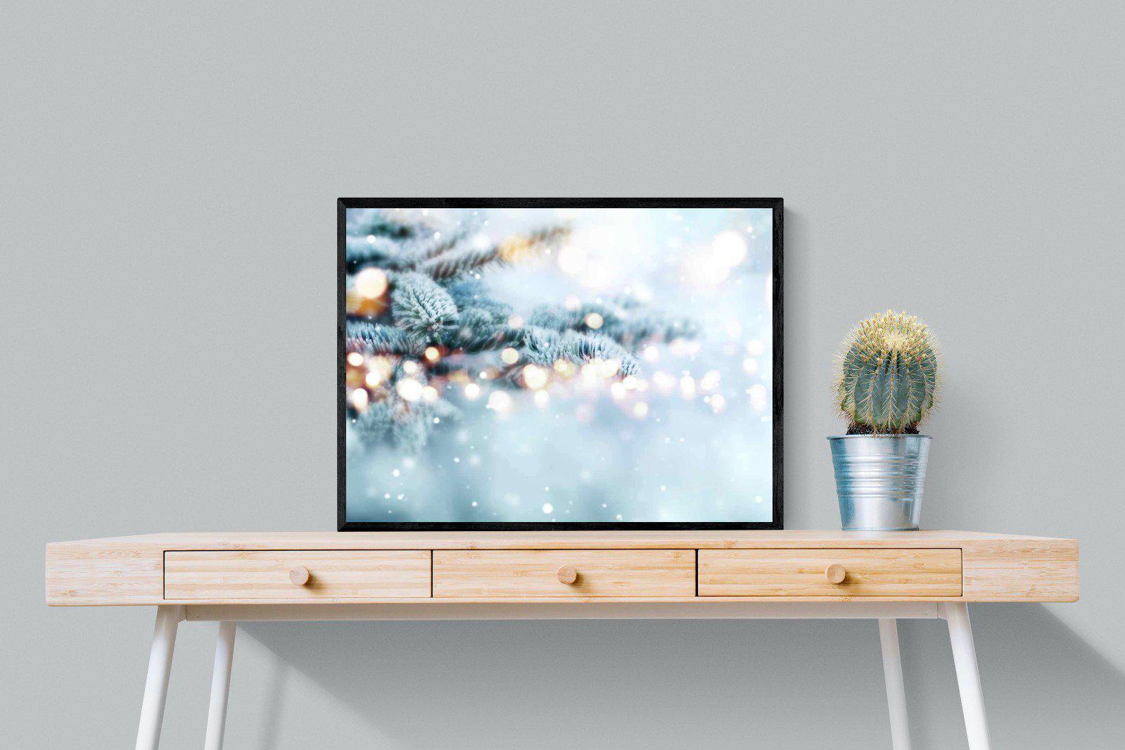 Frost-Wall_Art-80 x 60cm-Mounted Canvas-Black-Pixalot