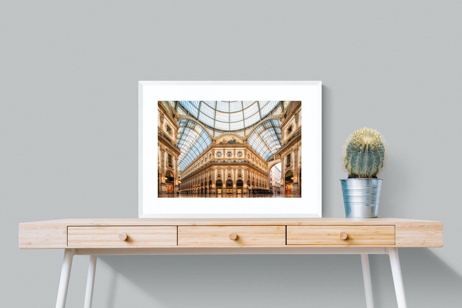 Galleria-Wall_Art-80 x 60cm-Framed Print-White-Pixalot