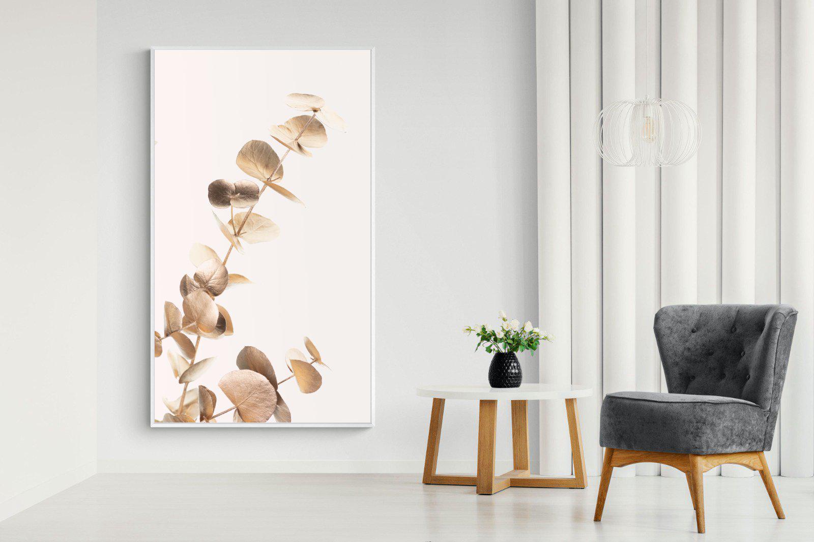 Golden Branch-Wall_Art-130 x 220cm-Mounted Canvas-White-Pixalot