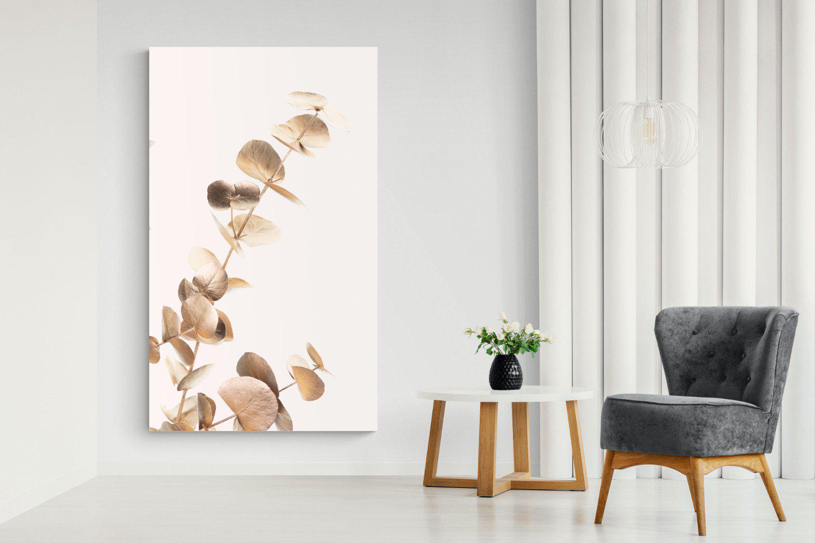 Golden Branch-Wall_Art-130 x 220cm-Mounted Canvas-No Frame-Pixalot