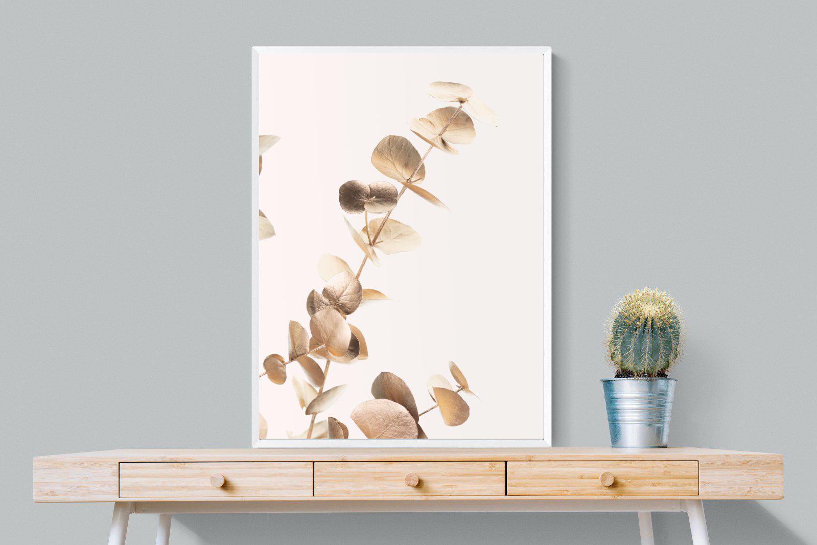 Golden Branch-Wall_Art-75 x 100cm-Mounted Canvas-White-Pixalot