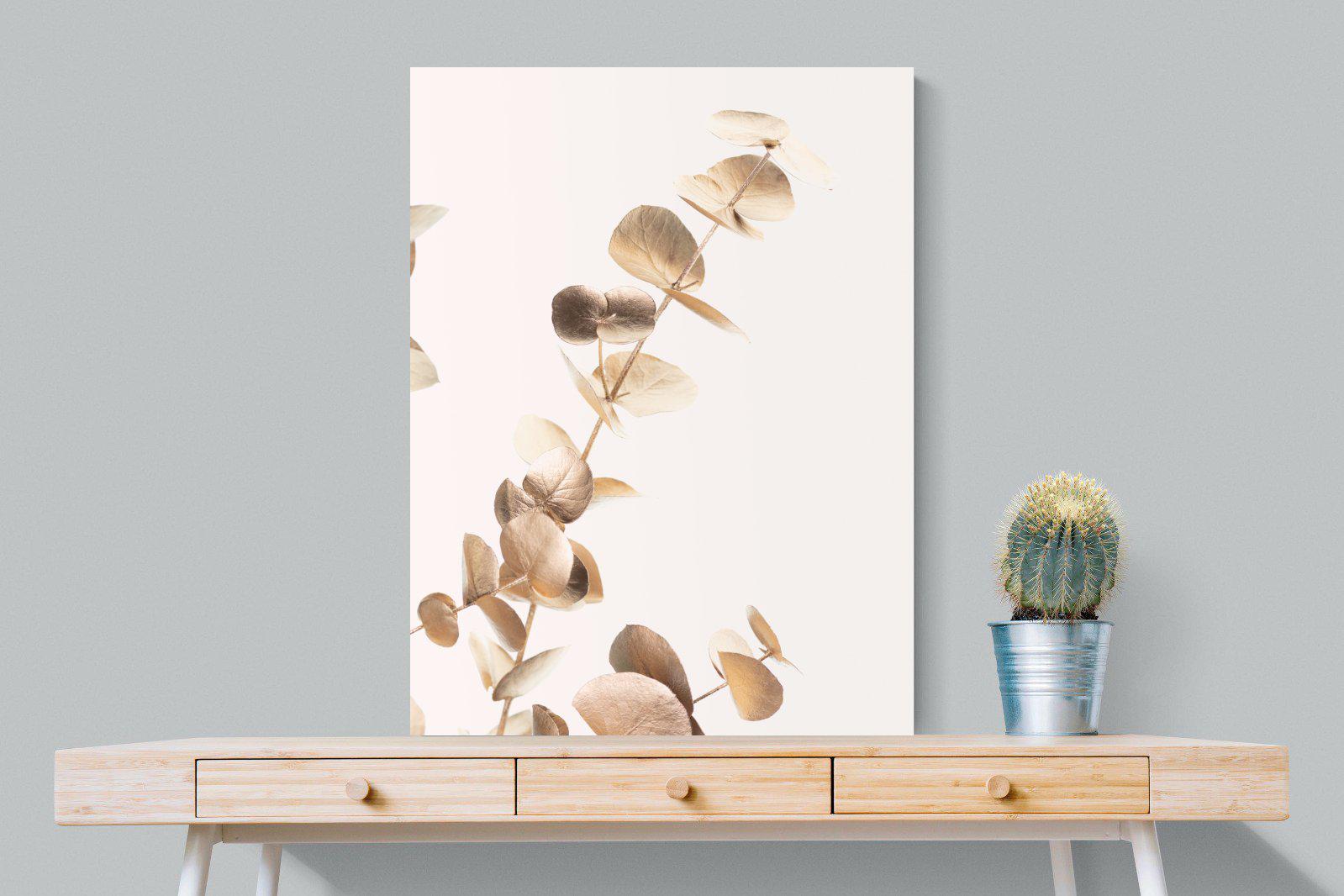 Golden Branch-Wall_Art-75 x 100cm-Mounted Canvas-No Frame-Pixalot