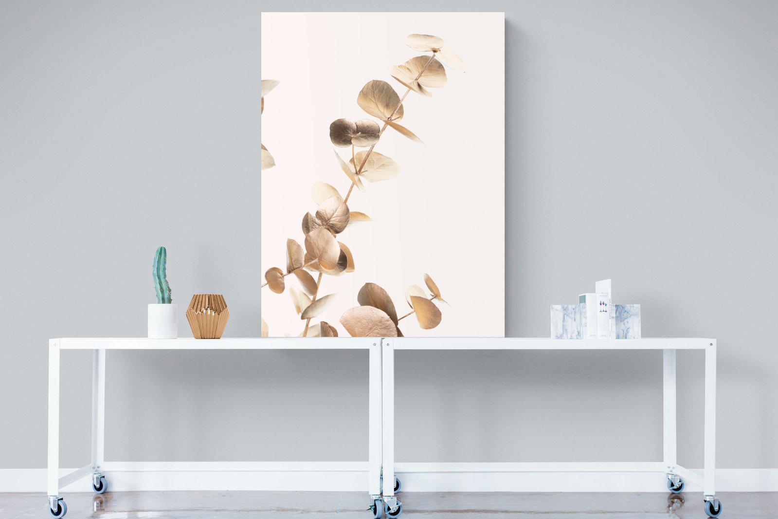 Golden Branch-Wall_Art-90 x 120cm-Mounted Canvas-No Frame-Pixalot