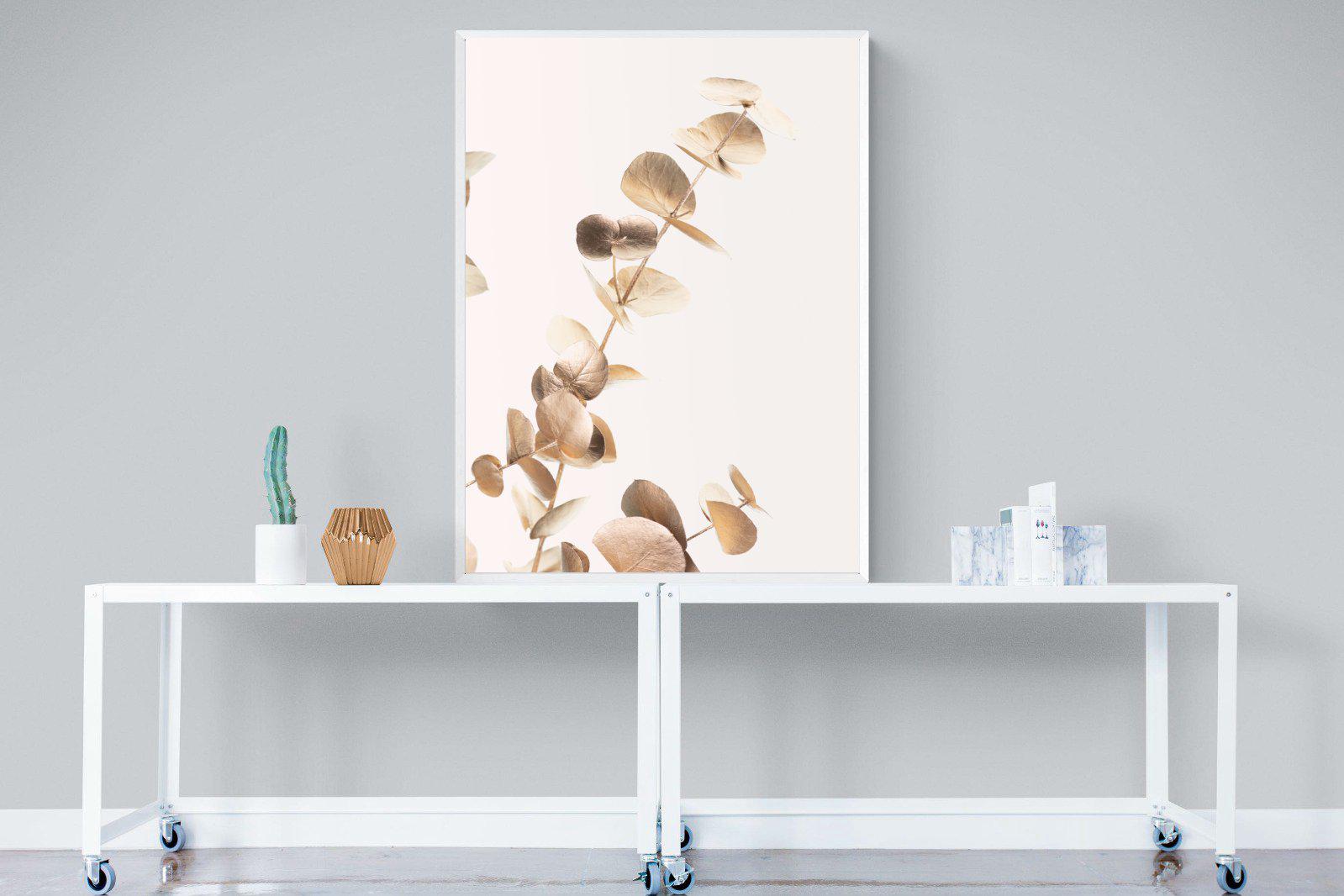 Golden Branch-Wall_Art-90 x 120cm-Mounted Canvas-White-Pixalot