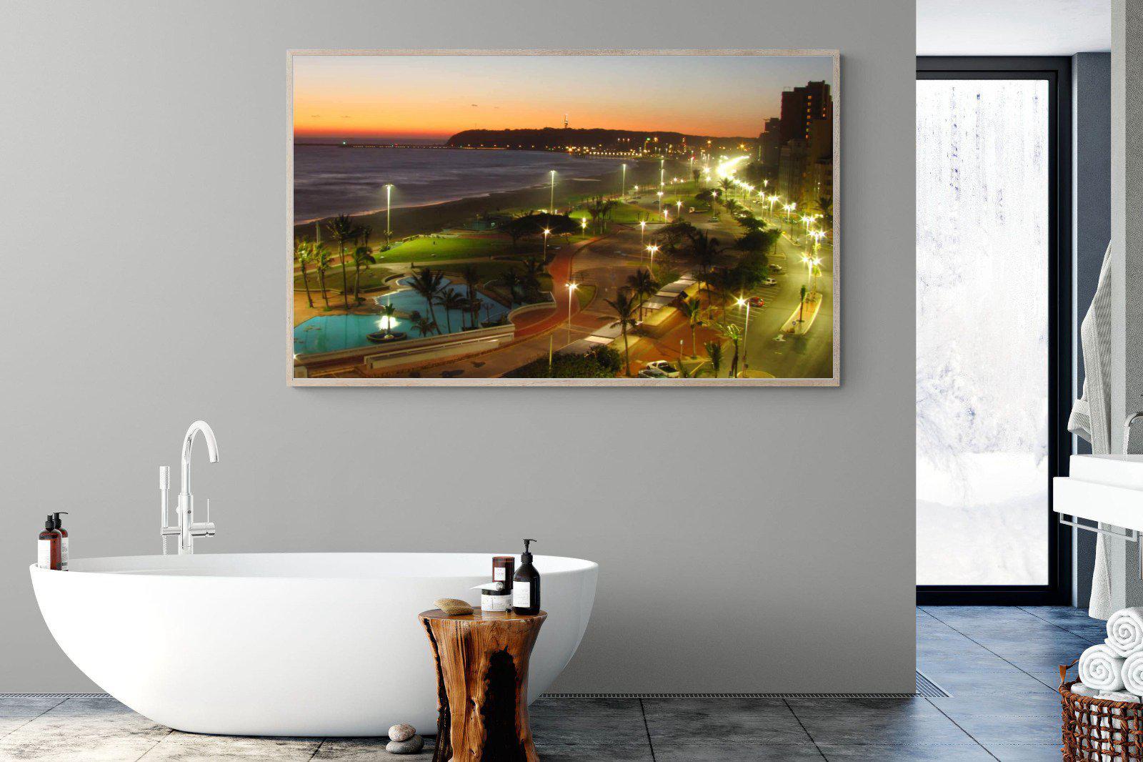 Golden Mile-Wall_Art-180 x 110cm-Mounted Canvas-Wood-Pixalot