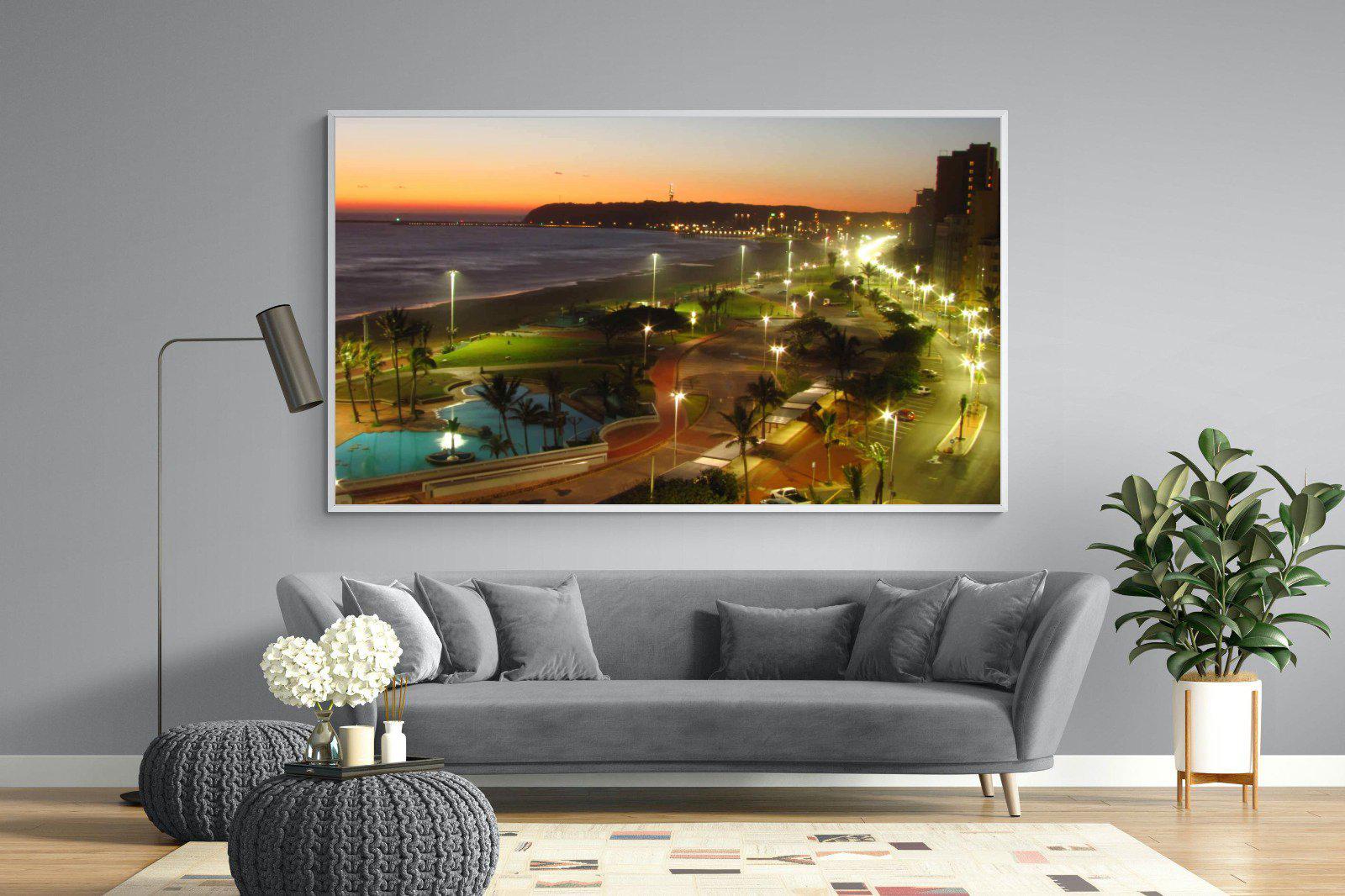 Golden Mile-Wall_Art-220 x 130cm-Mounted Canvas-White-Pixalot