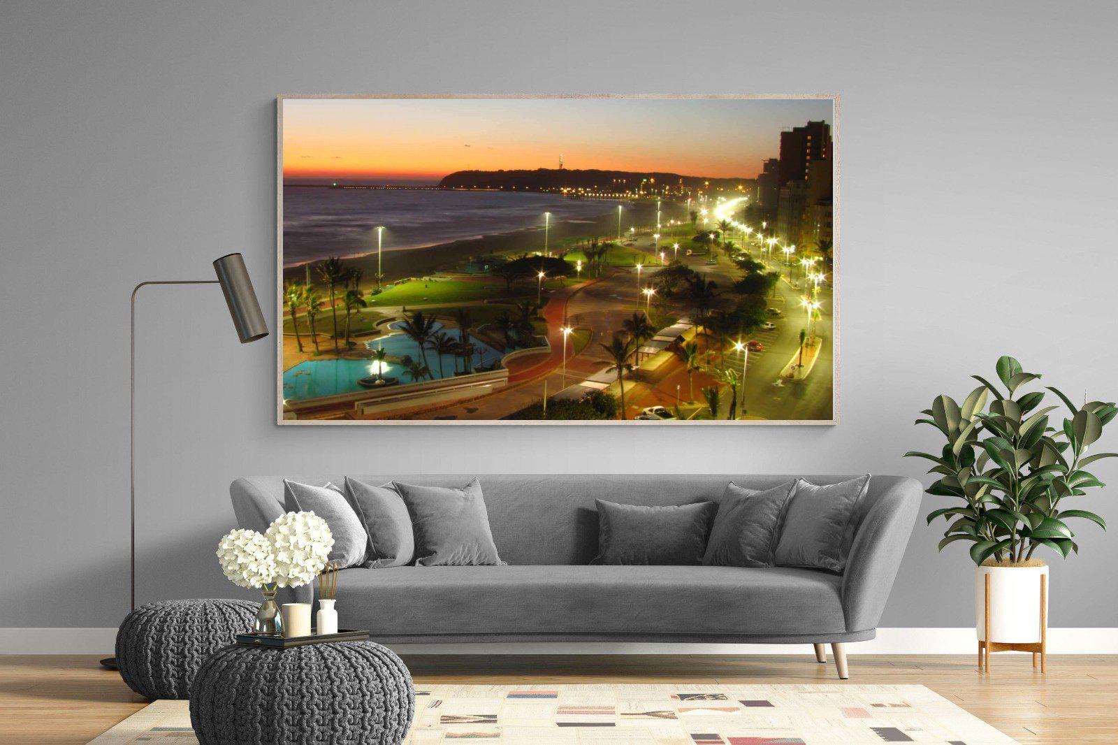 Golden Mile-Wall_Art-220 x 130cm-Mounted Canvas-Wood-Pixalot