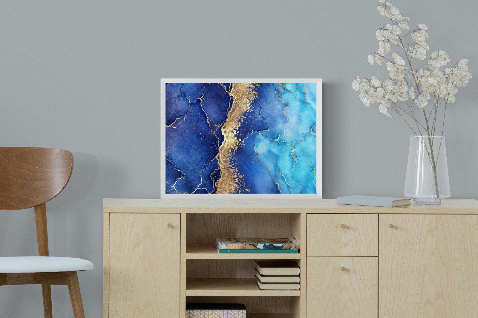 Golden Veins-Wall_Art-60 x 45cm-Mounted Canvas-White-Pixalot