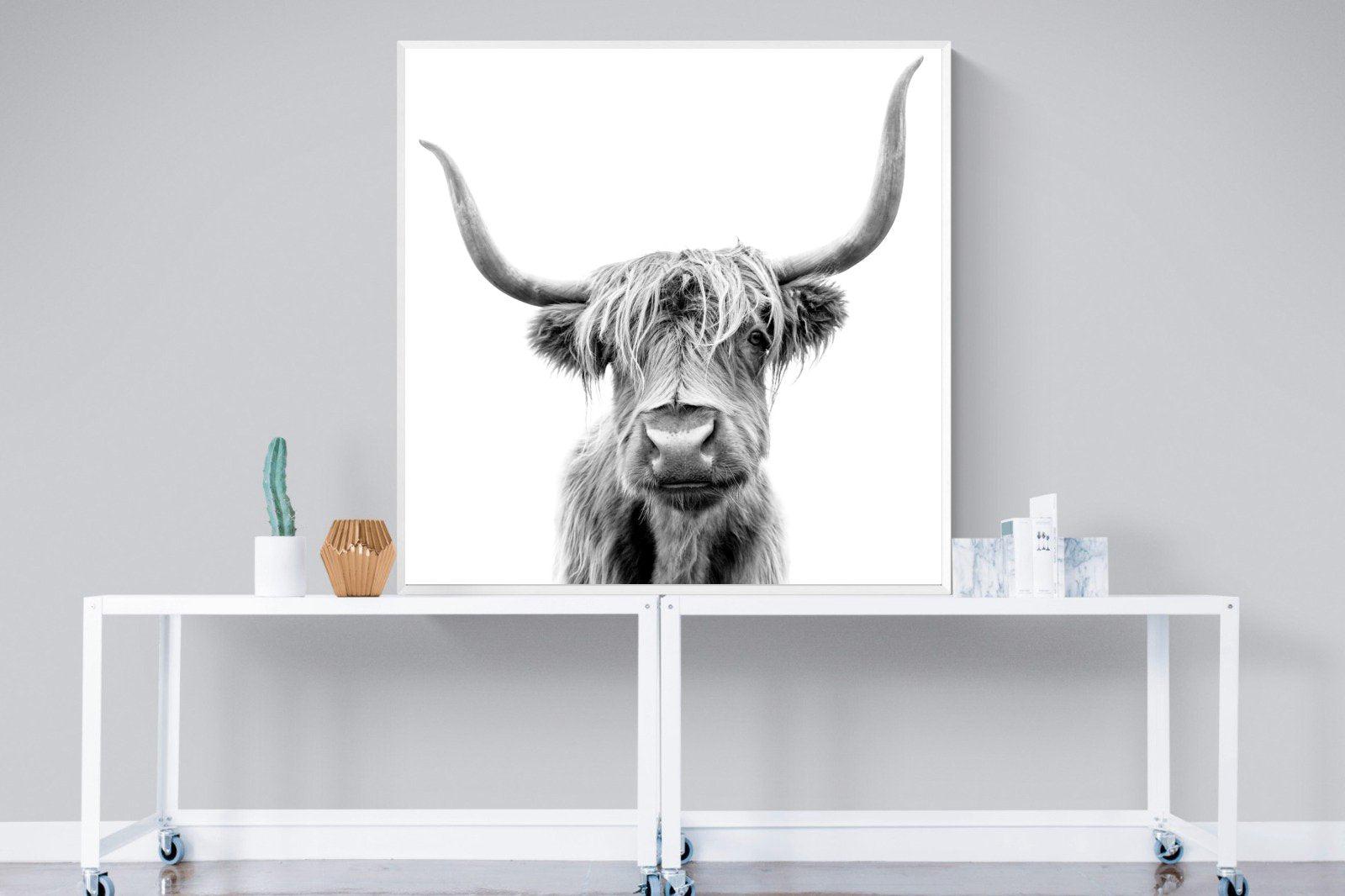 Hairy-Wall_Art-120 x 120cm-Mounted Canvas-White-Pixalot