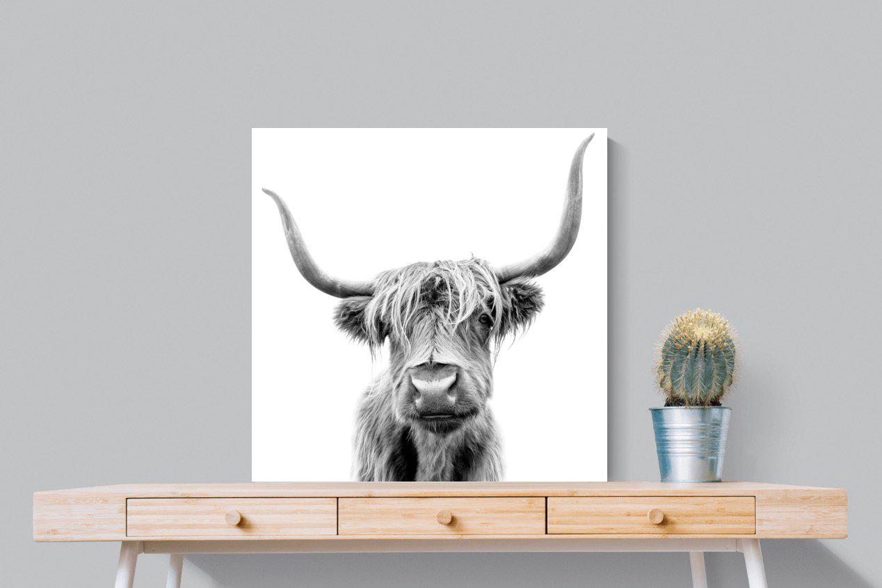 Hairy-Wall_Art-80 x 80cm-Mounted Canvas-No Frame-Pixalot