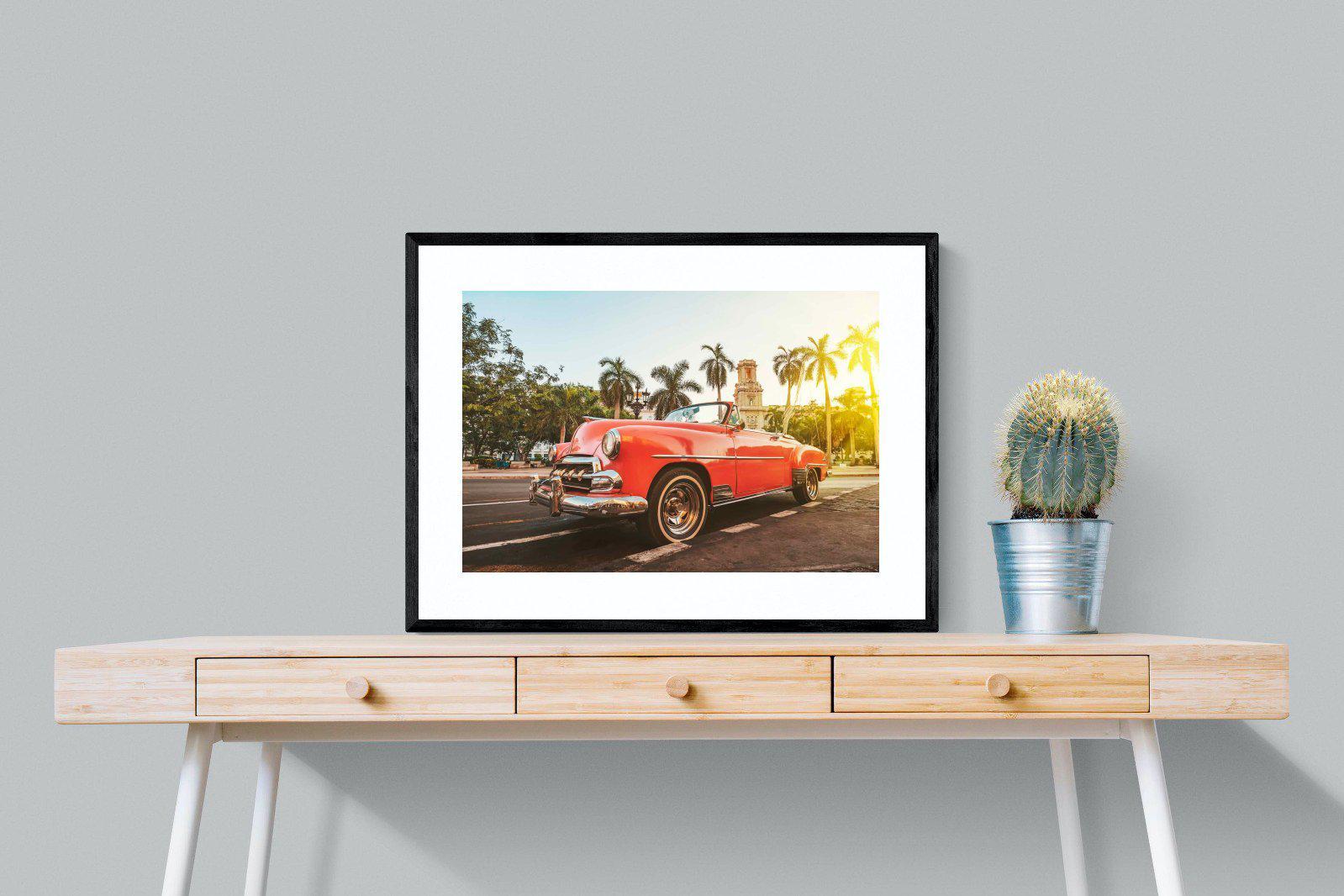 Havana-Wall_Art-80 x 60cm-Framed Print-Black-Pixalot