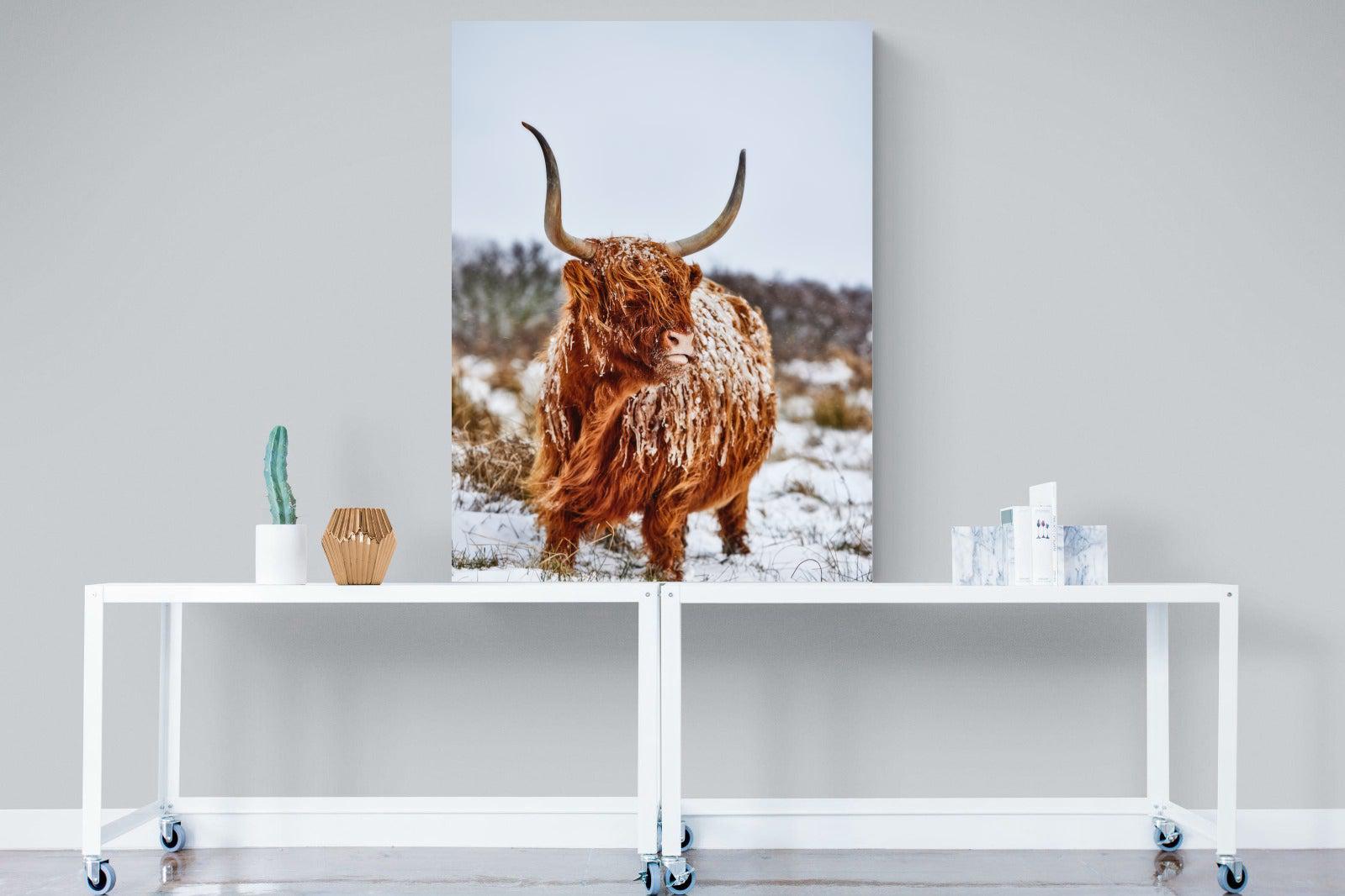 Highlander-Wall_Art-90 x 120cm-Mounted Canvas-No Frame-Pixalot