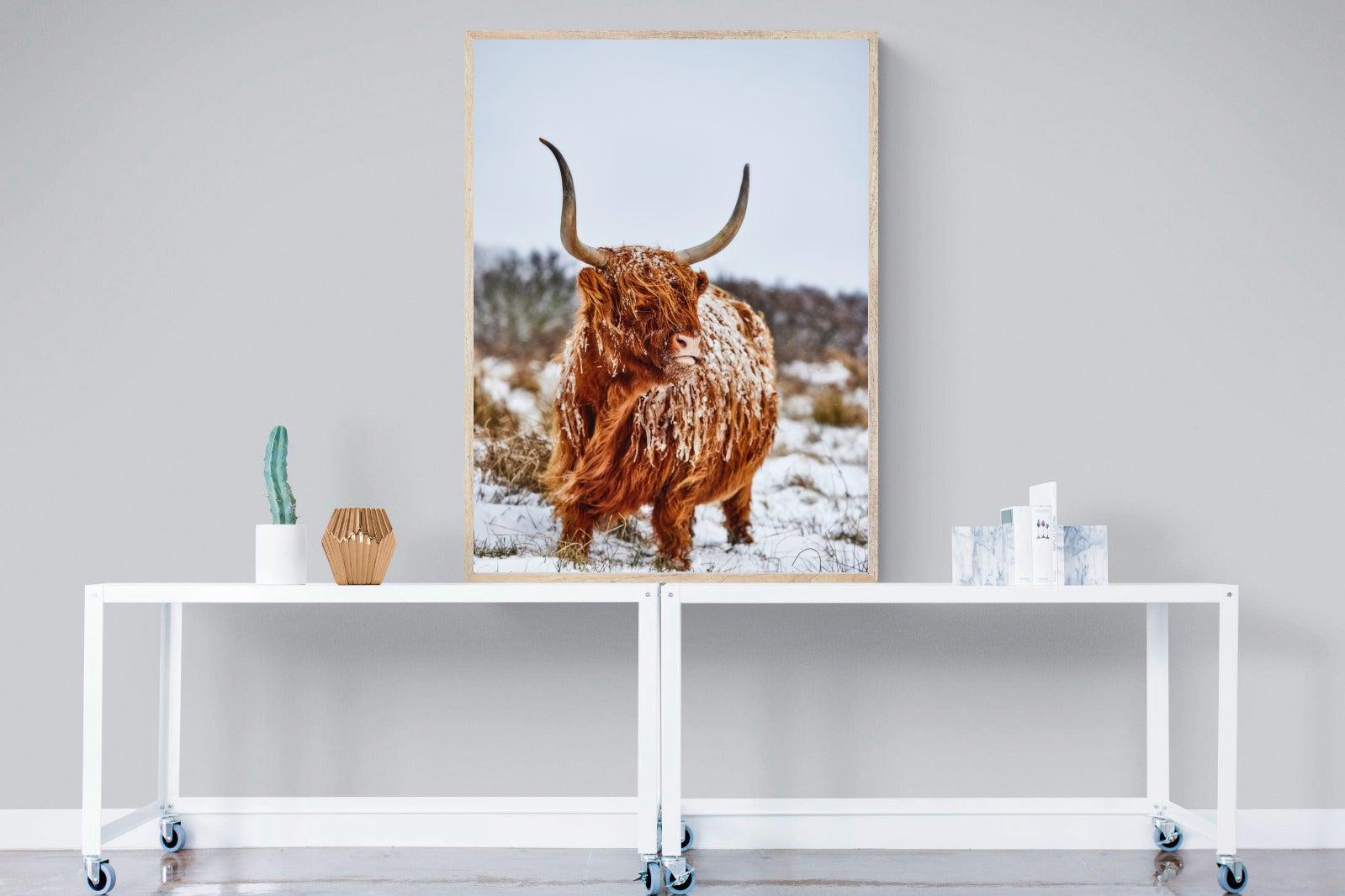 Highlander-Wall_Art-90 x 120cm-Mounted Canvas-Wood-Pixalot