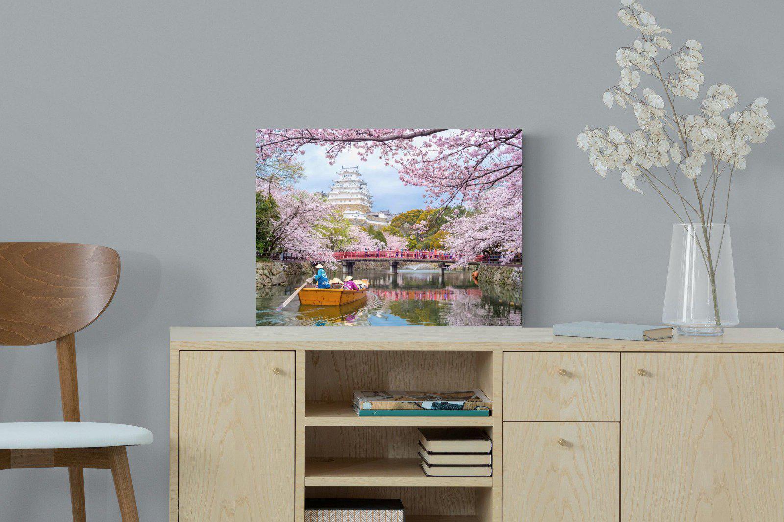 Himeji Castle-Wall_Art-60 x 45cm-Mounted Canvas-No Frame-Pixalot