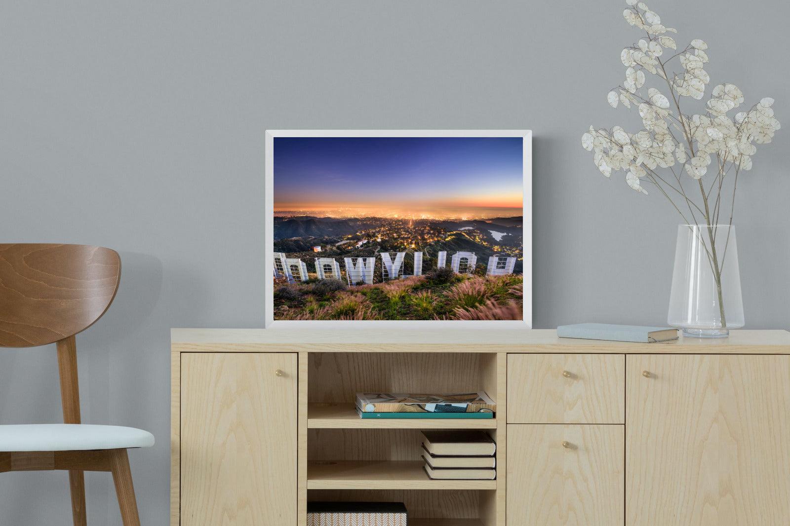 Hollywood-Wall_Art-60 x 45cm-Mounted Canvas-White-Pixalot