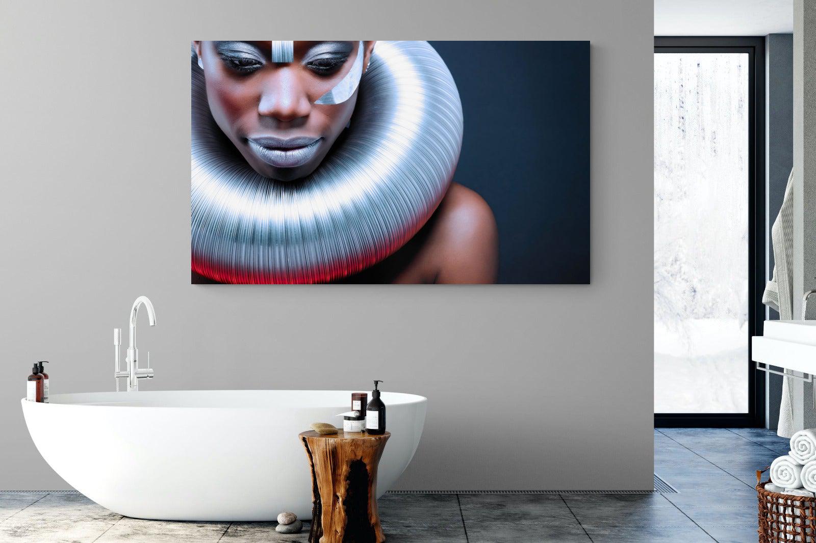 Ice Queen-Wall_Art-180 x 110cm-Mounted Canvas-No Frame-Pixalot