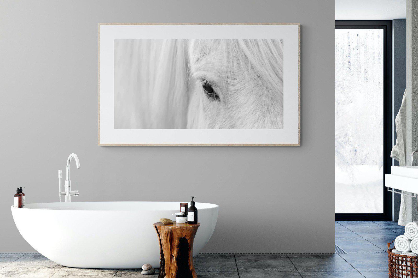 Icelandic Whisper-Wall_Art-180 x 110cm-Framed Print-Wood-Pixalot