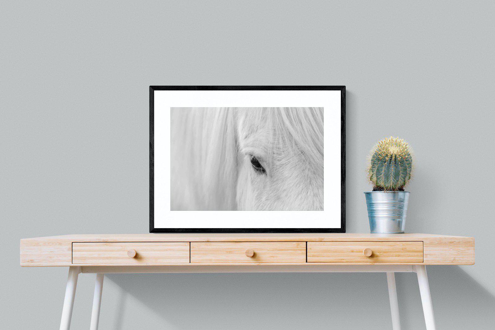 Icelandic Whisper-Wall_Art-80 x 60cm-Framed Print-Black-Pixalot