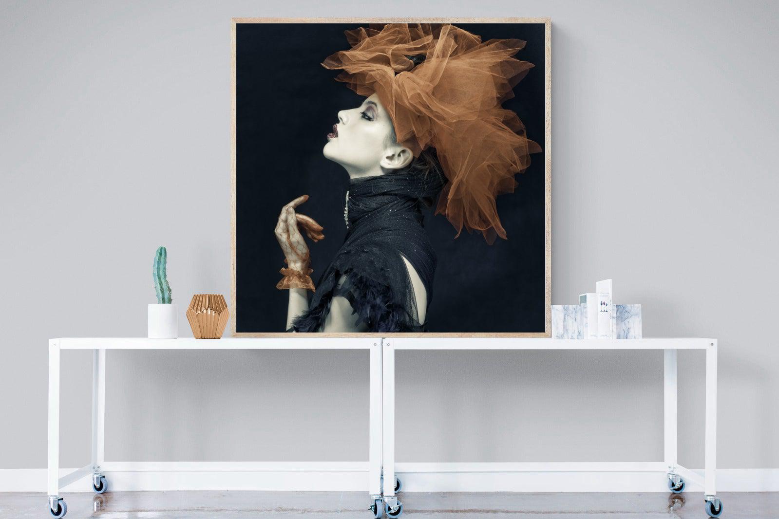 Imperious-Wall_Art-120 x 120cm-Mounted Canvas-Wood-Pixalot