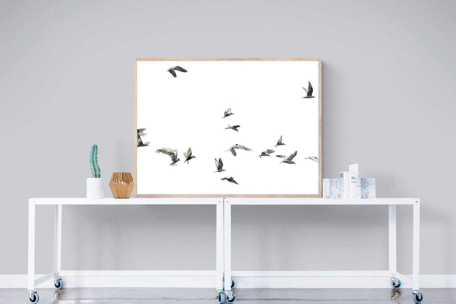 In Flight-Wall_Art-120 x 90cm-Mounted Canvas-Wood-Pixalot