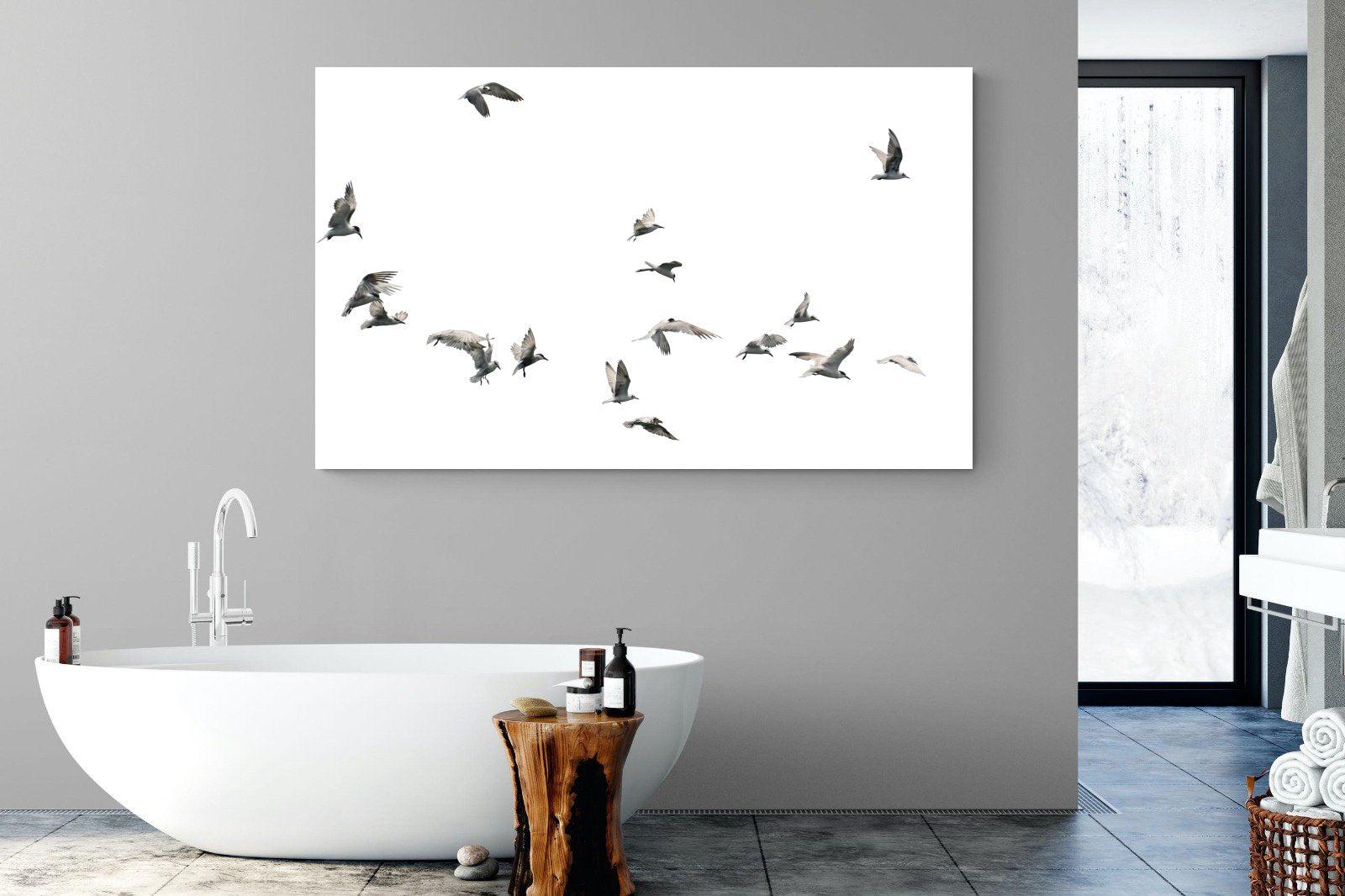 In Flight-Wall_Art-180 x 110cm-Mounted Canvas-No Frame-Pixalot