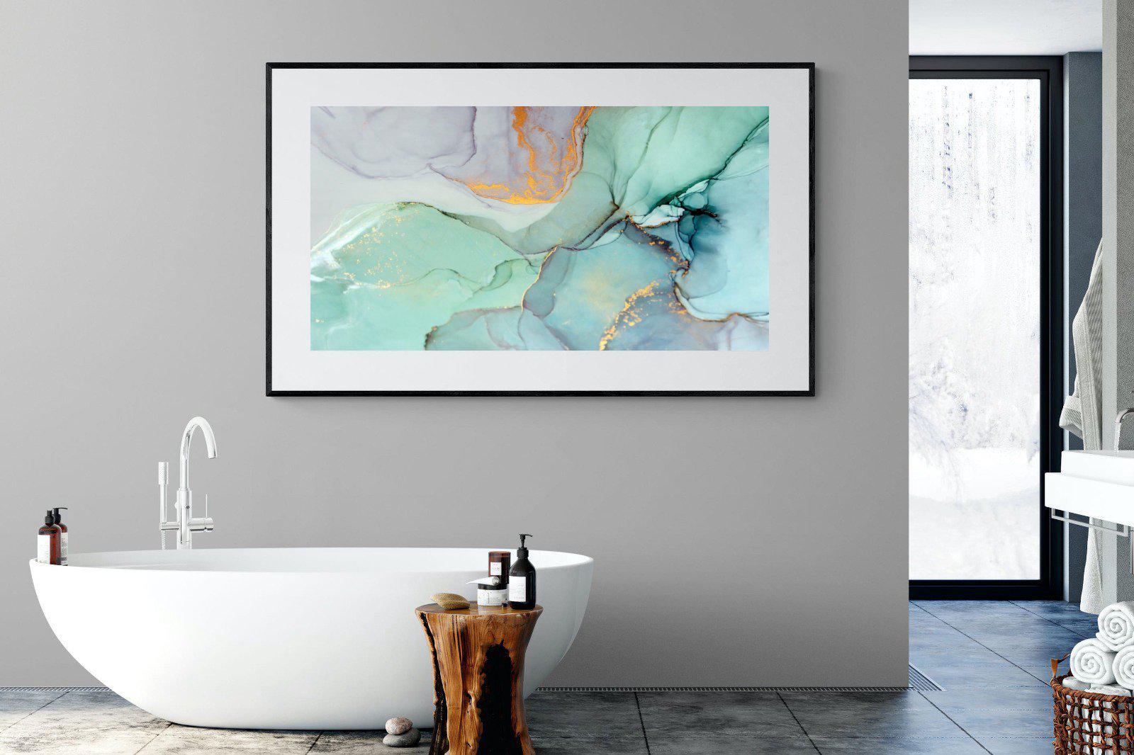 Ink-Wall_Art-180 x 110cm-Framed Print-Black-Pixalot