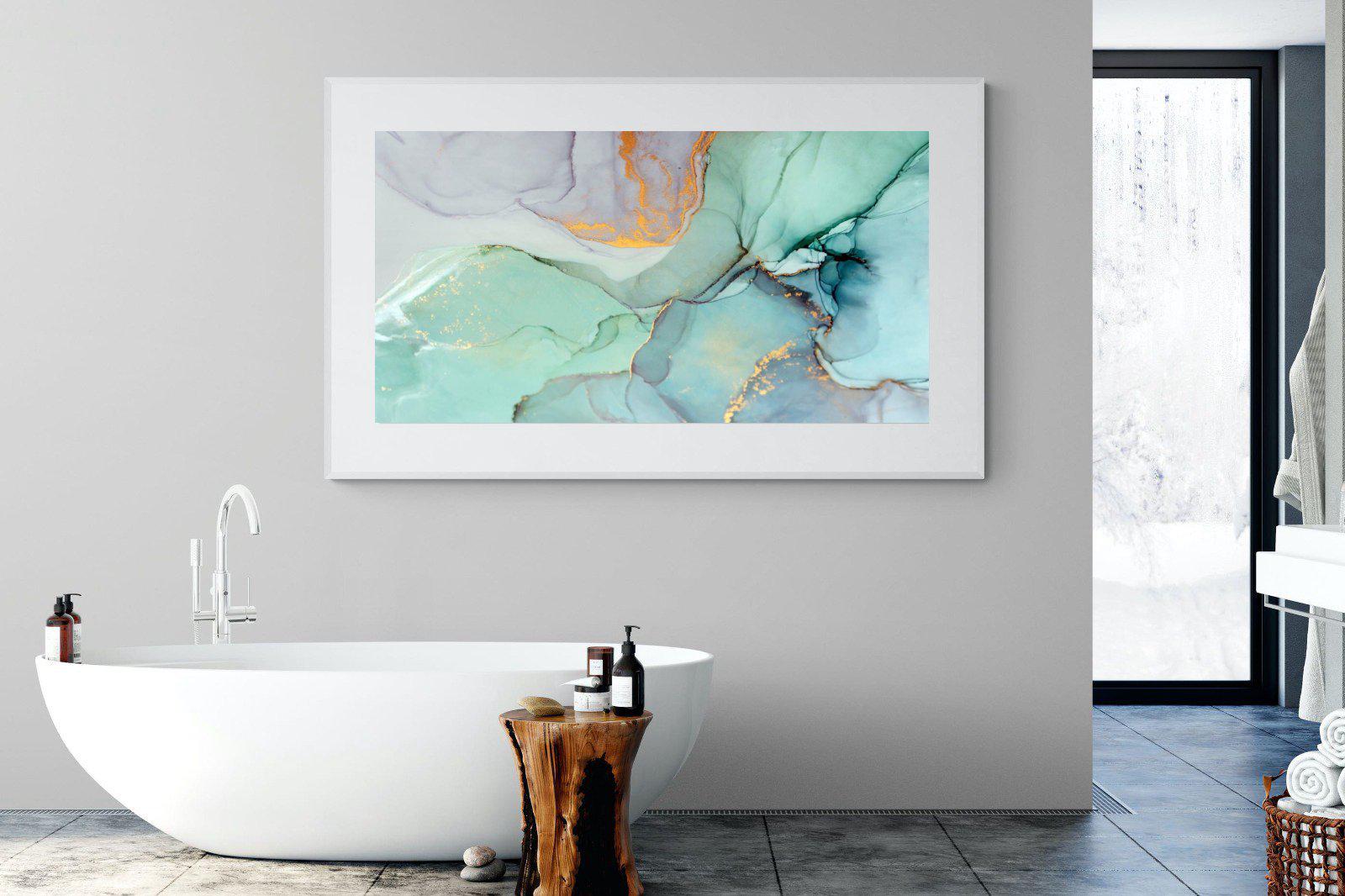 Ink-Wall_Art-180 x 110cm-Framed Print-White-Pixalot