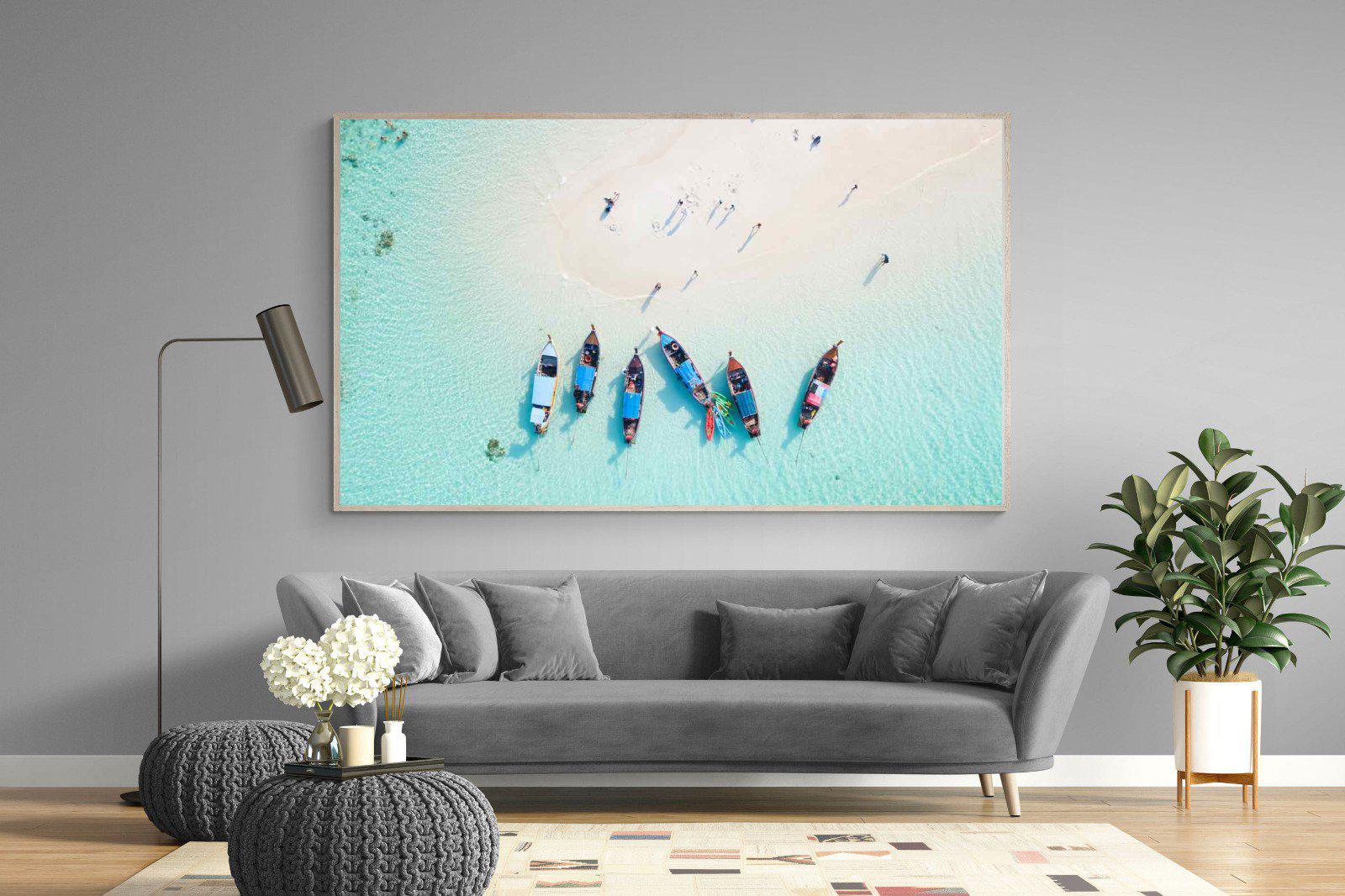 Island Hopping-Wall_Art-220 x 130cm-Mounted Canvas-Wood-Pixalot